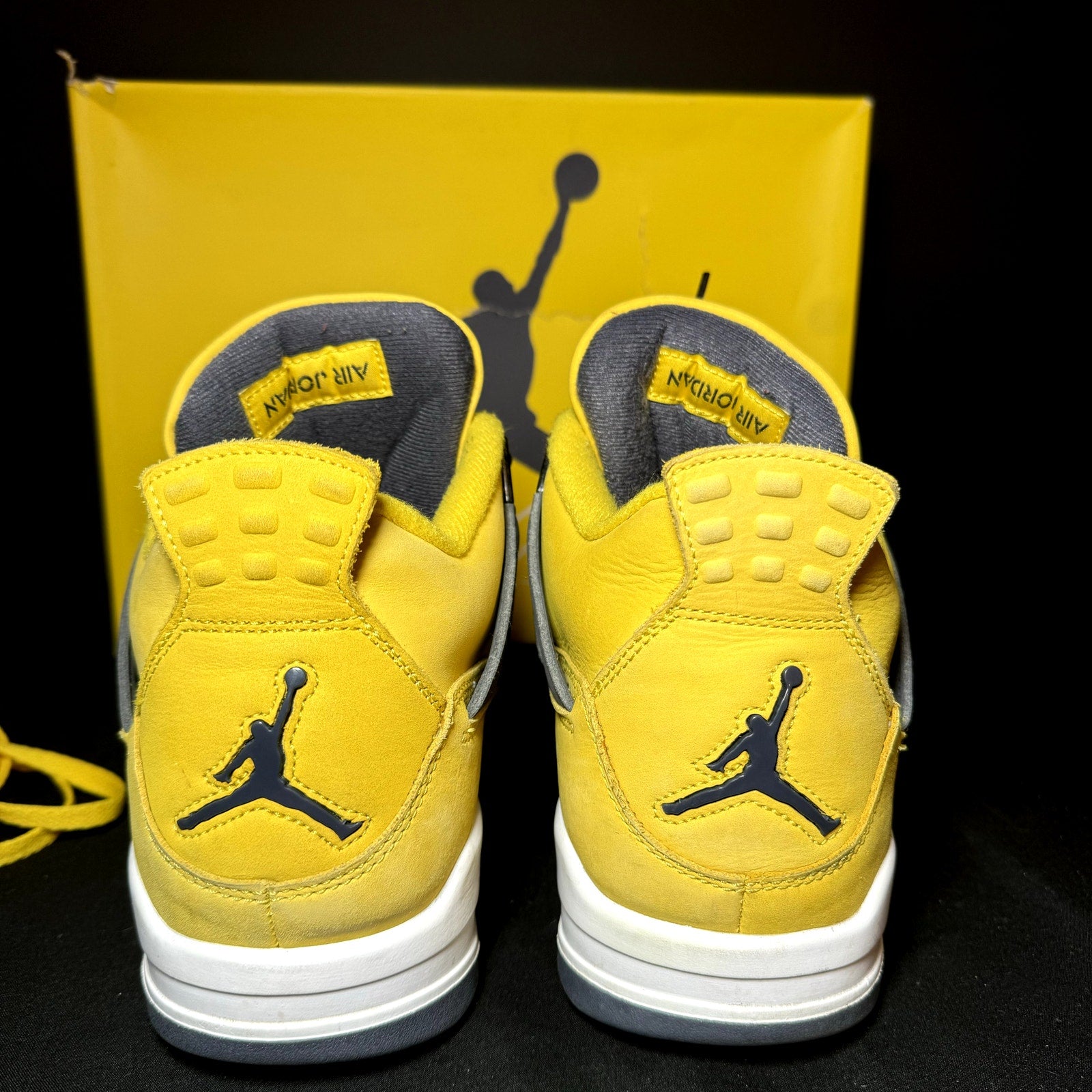 Air Jordan 4 Retro Lightning 2021 Men's Shoes - Size 11