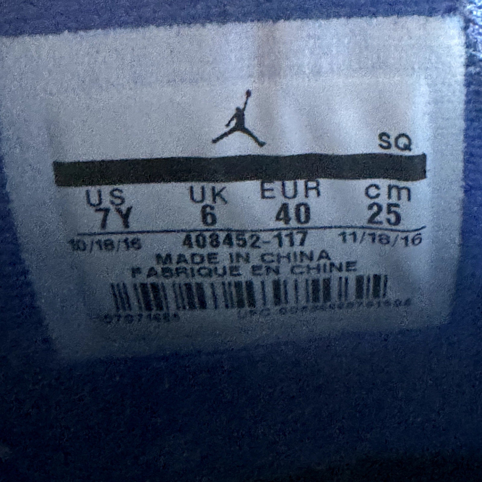 Air Jordan 4 Retro GS Motorsports Kids Shoes - Size 7