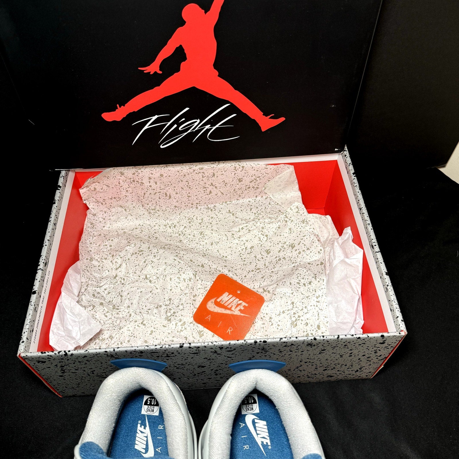 Air Jordan 4 Retro Military Blue 2024 Men's Shoes - Size 10.5