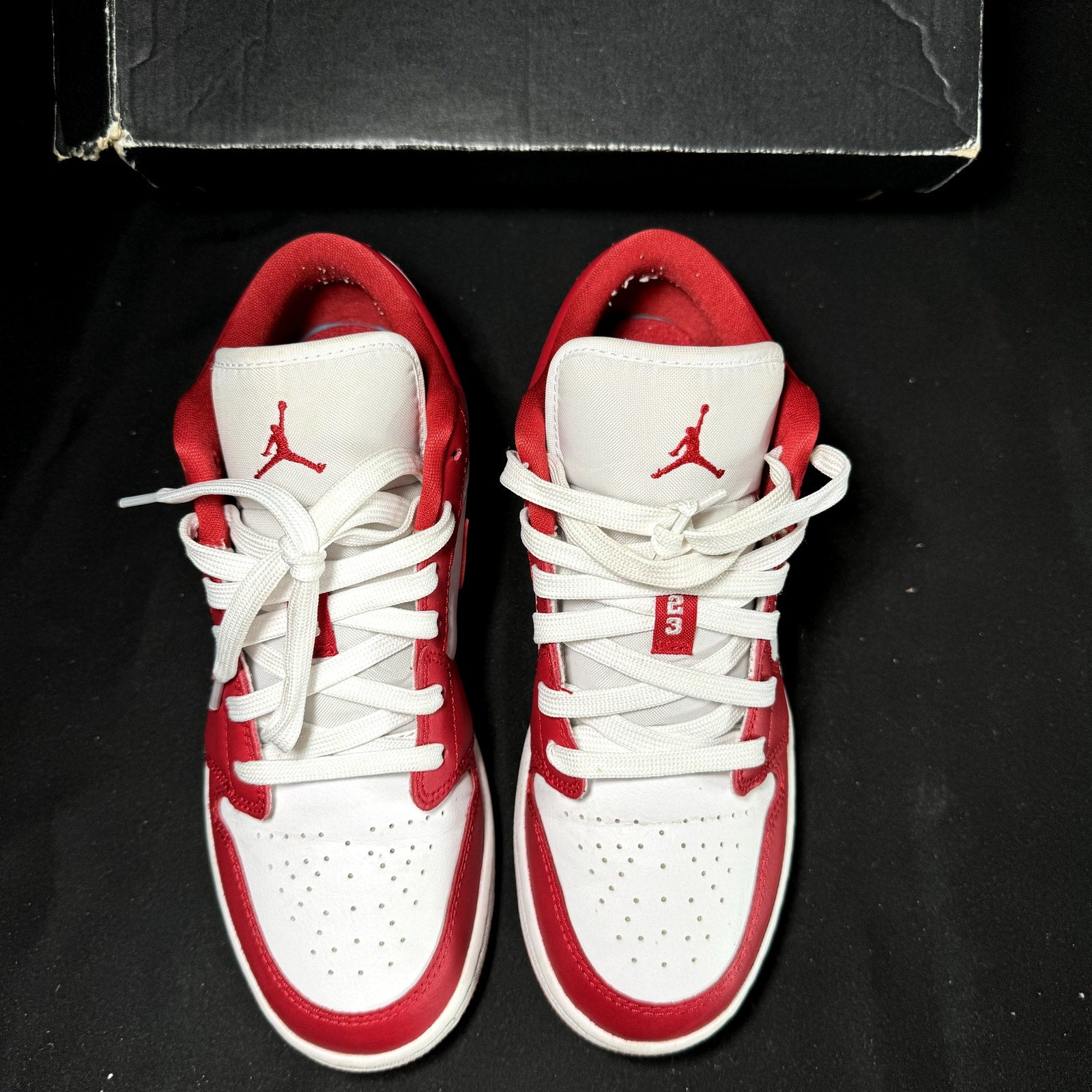 Air Jordan 1 Low GS Gym Red 2020 Kids Shoes - Size 5