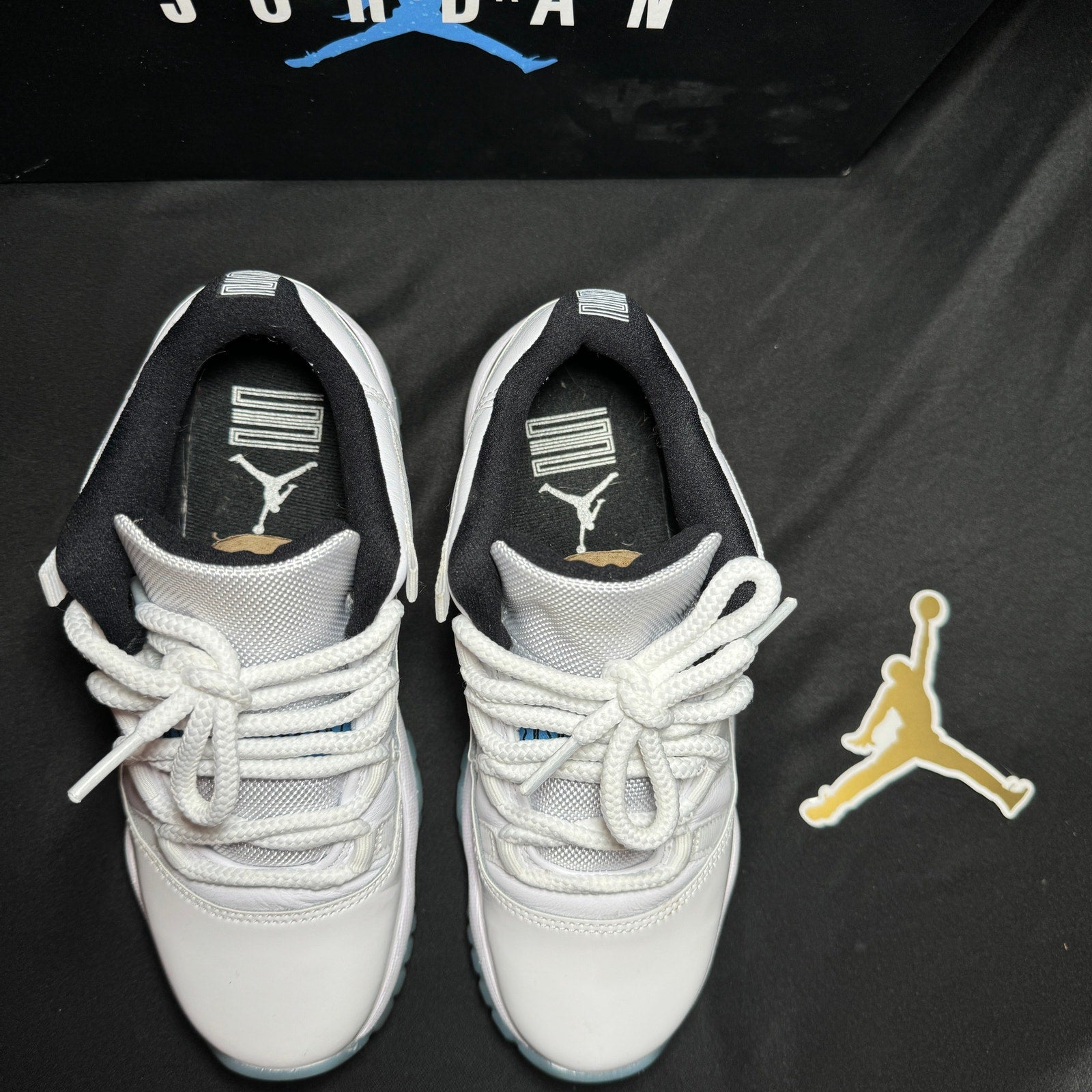 Air Jordan 11 Retro Low GS Legend Blue Kids Shoes - Size 4