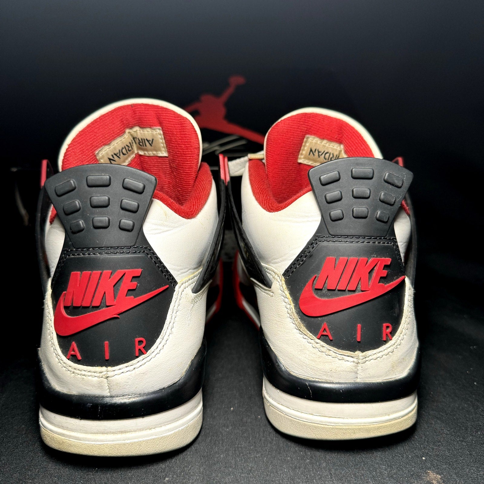 Air Jordan 4 Retro OG Fire Red 2020 Men' Shoes - Size 8