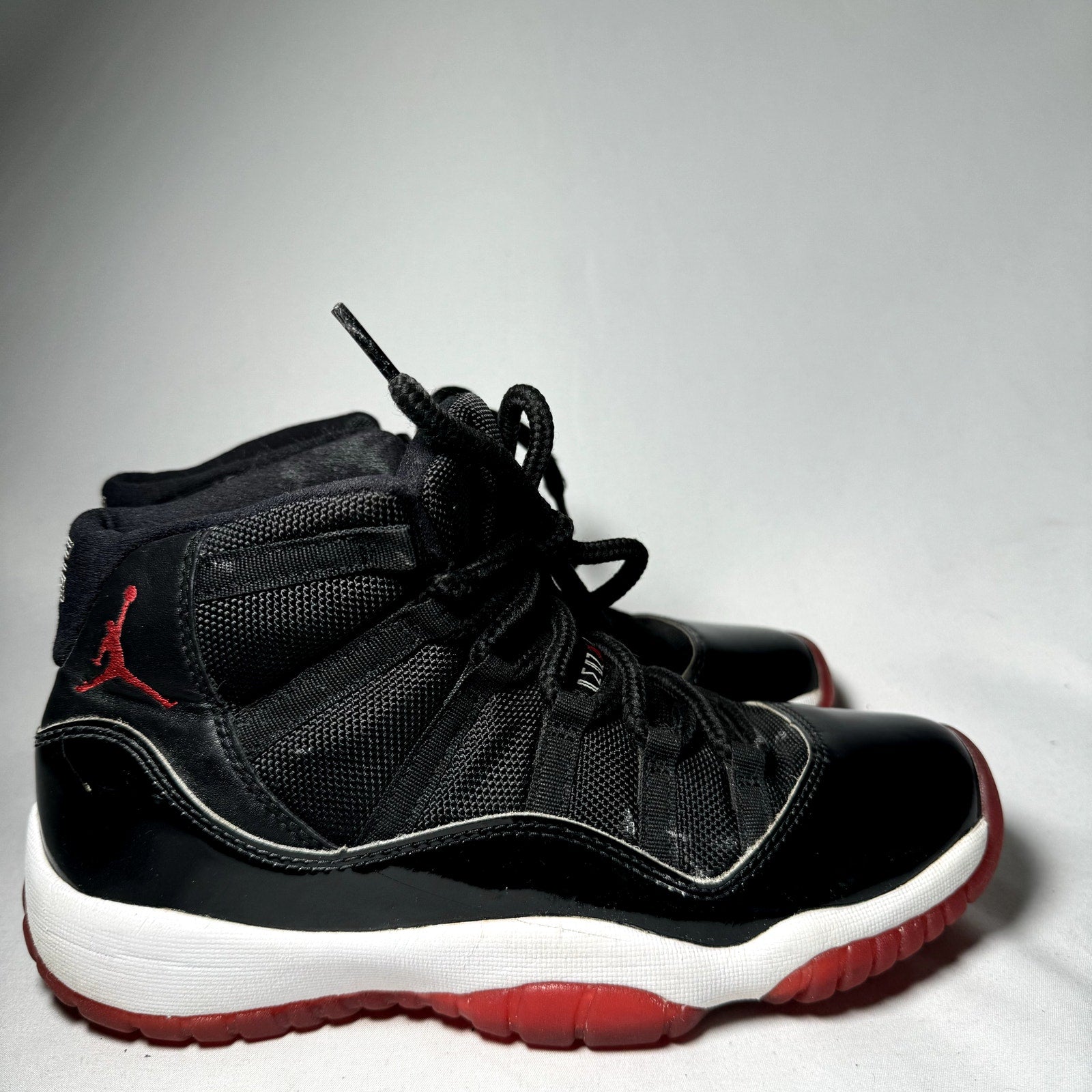 Air Jordan 11 Retro GS Bred 2019 Kids Shoes - Size 6