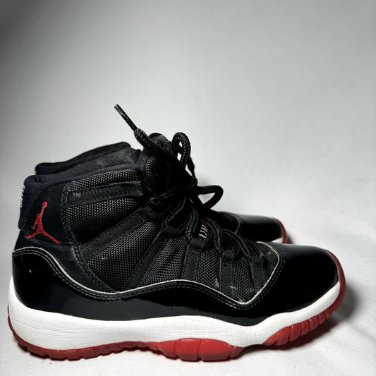Air Jordan 11 Retro GS Bred 2019 Kids Shoes - Size 6