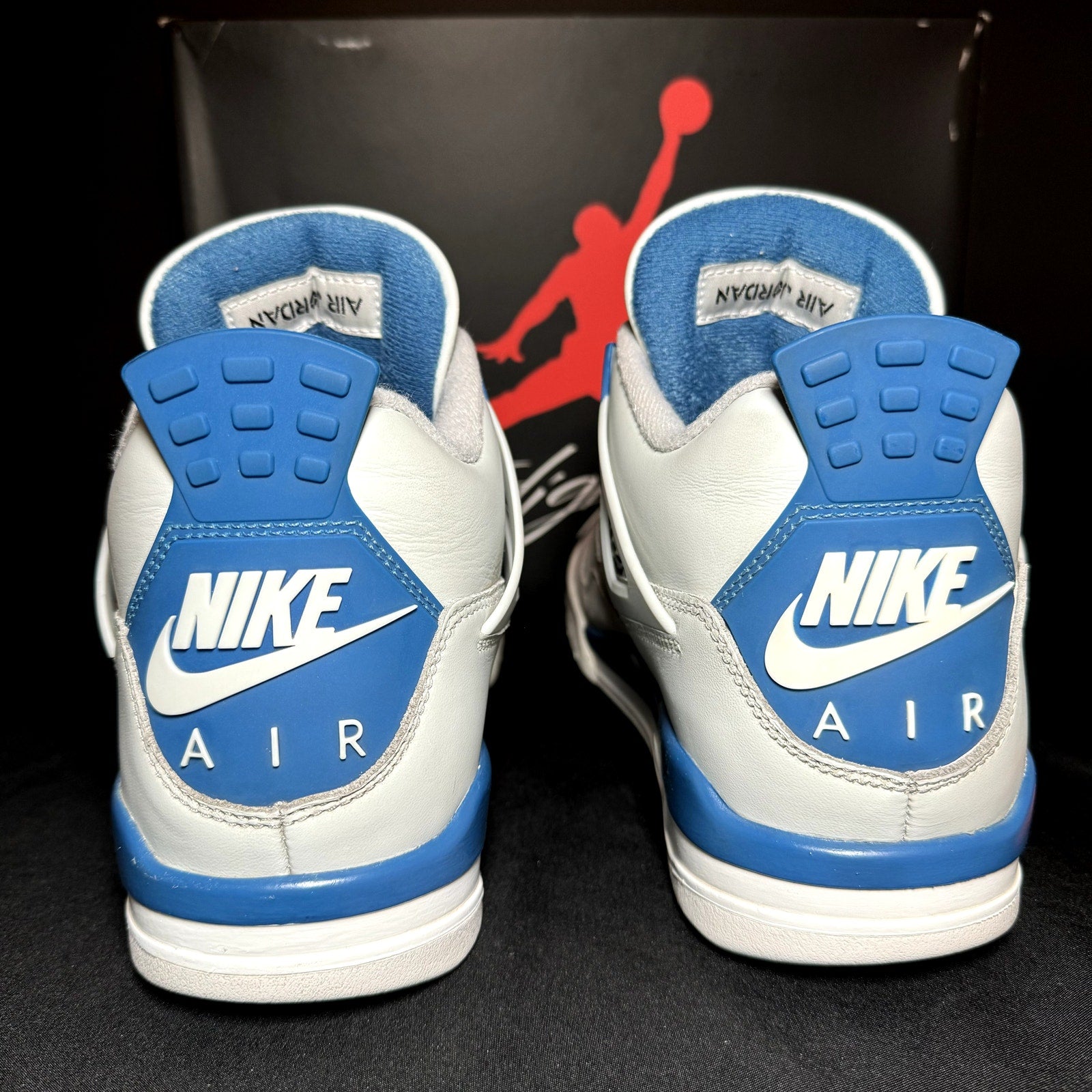 Air Jordan 4 Retro Military Blue 2024 Men's Shoes - Size 10.5