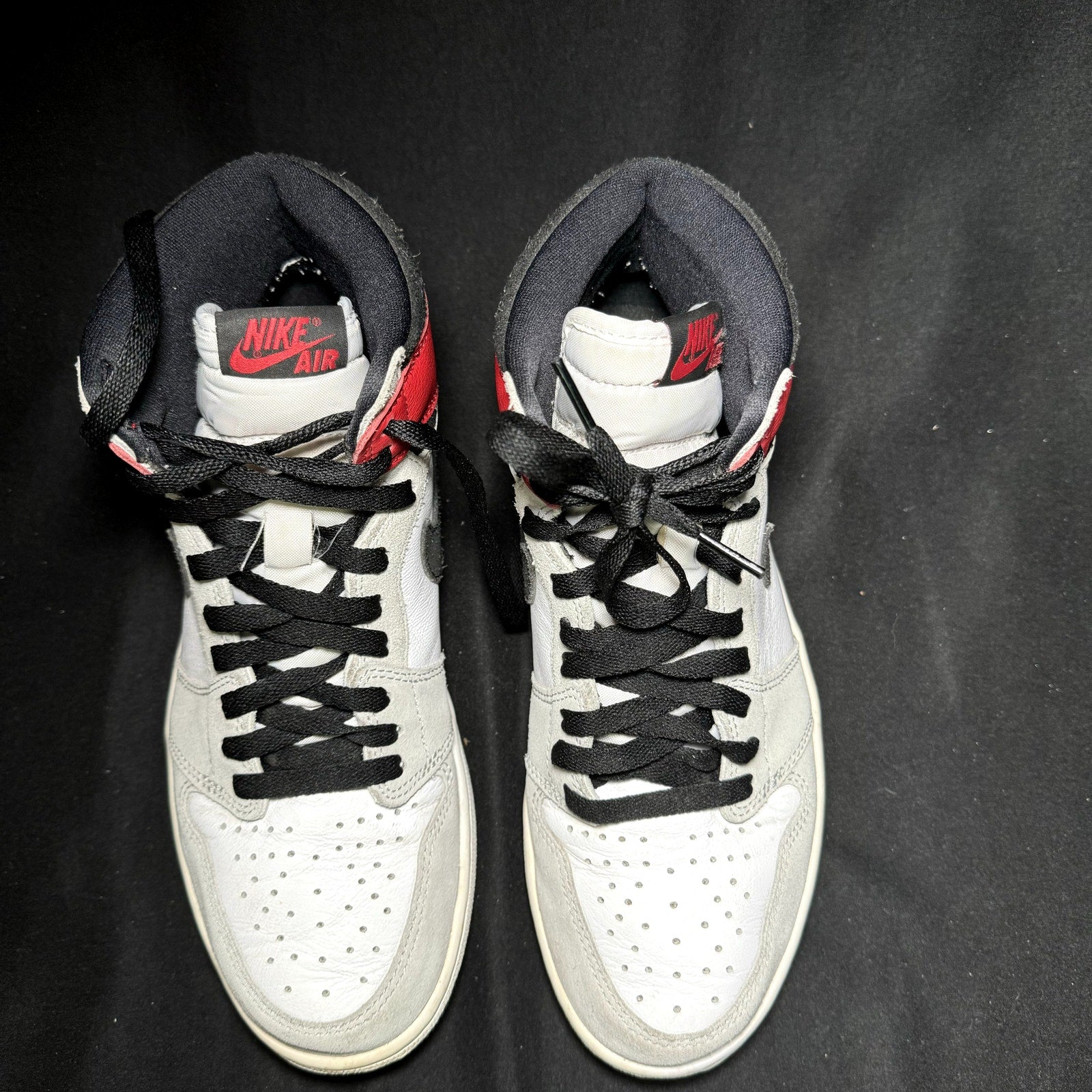 Air Jordan 1 Retro High OG Smoke Grey Men's Shoes - Size 9.5