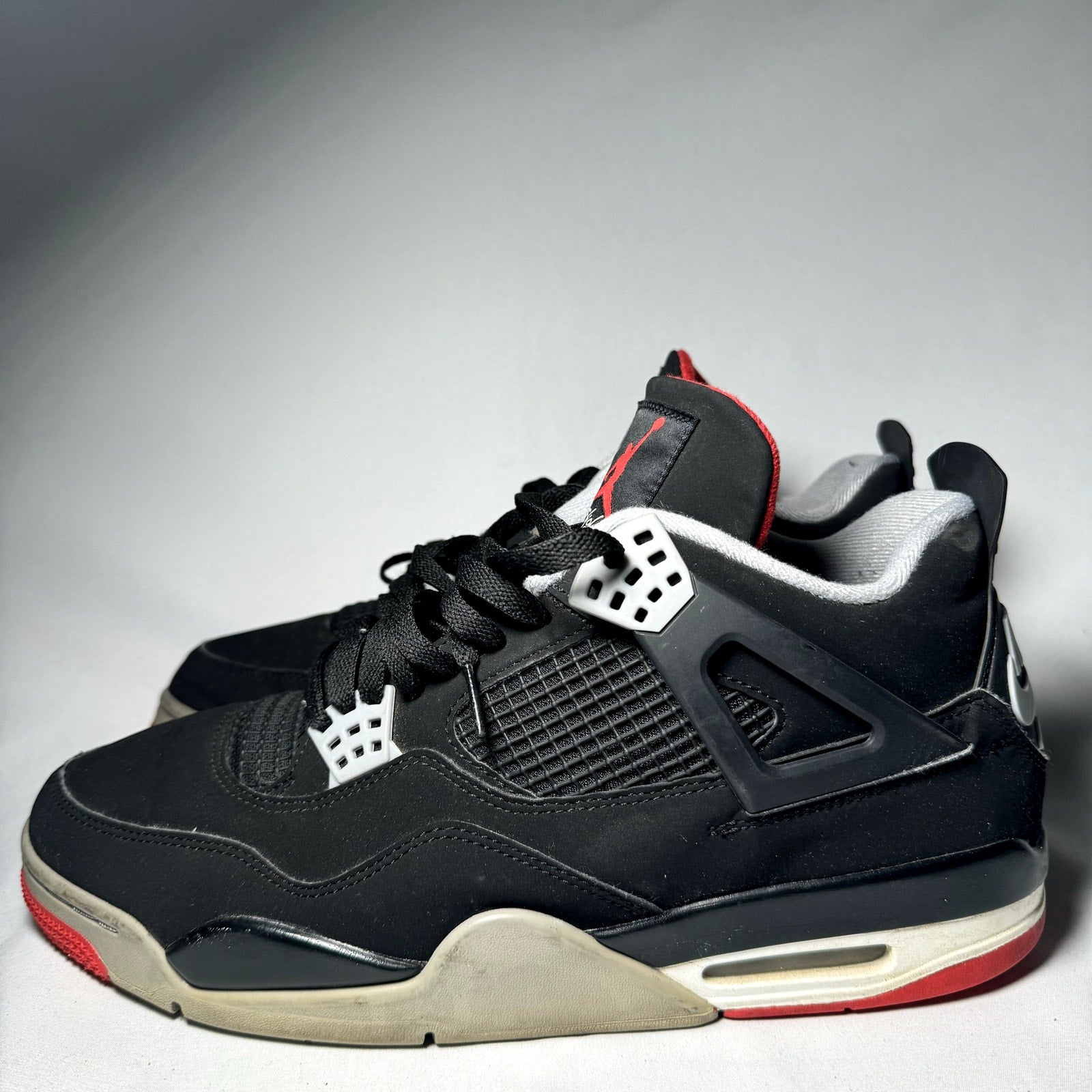 Air Jordan 4 Retro OG Bred 2019 Men's Shoes - Size 12