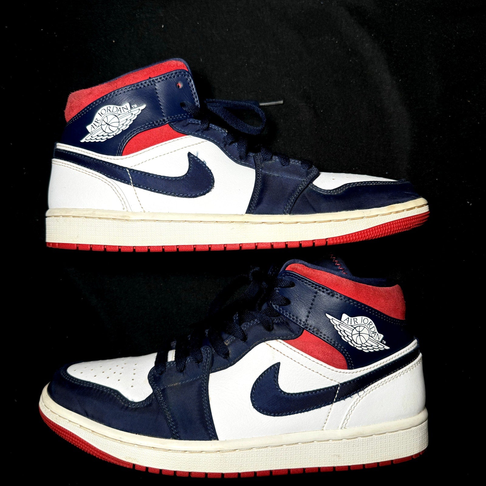 Air Jordan 1 Mid SE Olympic Men's Shoes - Size 9.5