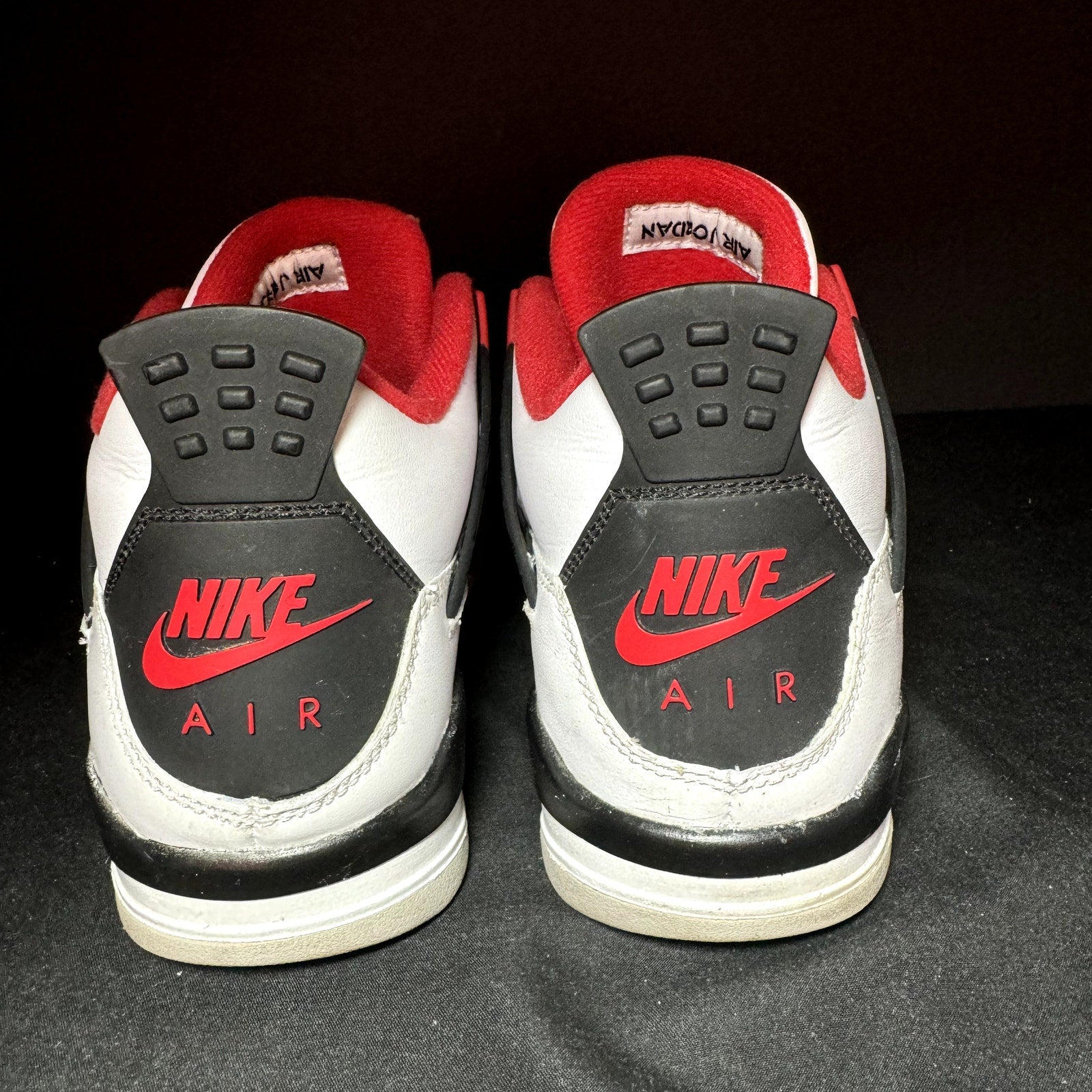 Air Jordan 4 Retro OG GS Fire Red 2020 Kids Shoes - Size 7