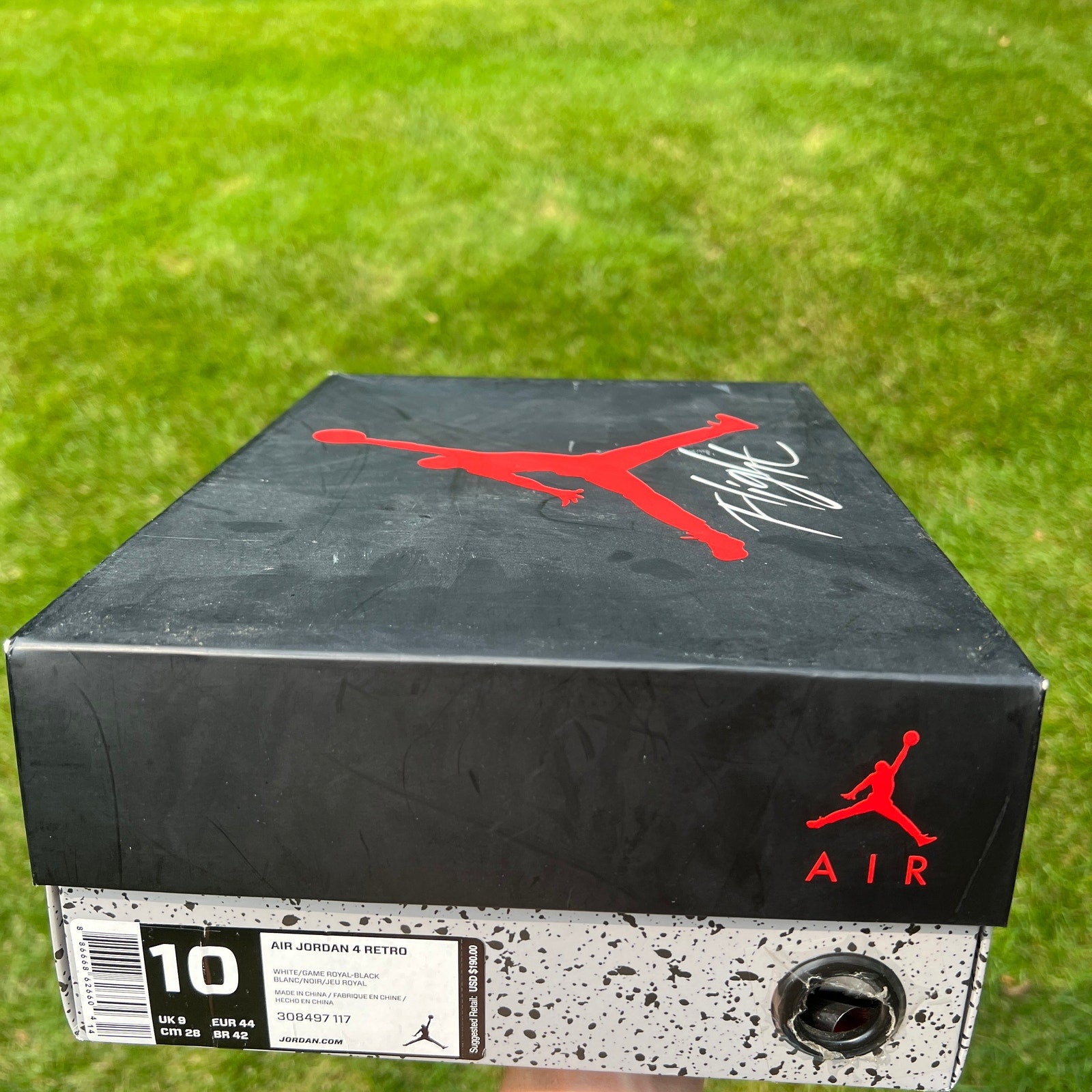 Air Jordan 4 Retro Motorsports Men's Shoes - Size 10