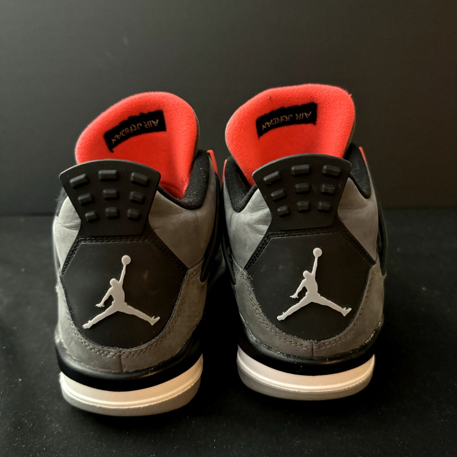 Air Jordan 4 Retro GS Infrared Kids Shoes - Size 5.5