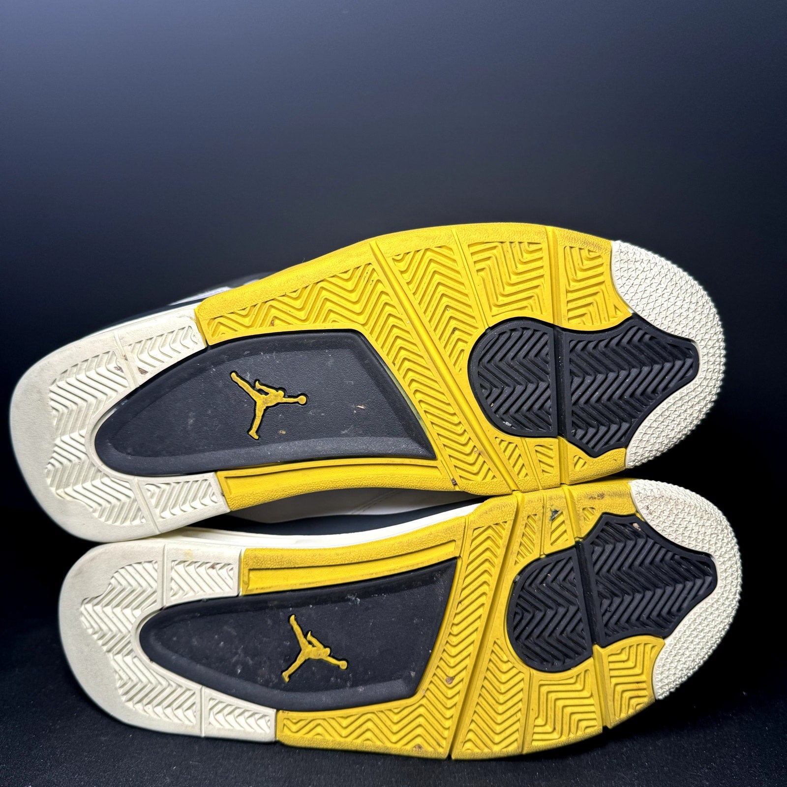 Air Jordan 4 Retro Vivid Sulfur Women's Shoes - Size 9.5