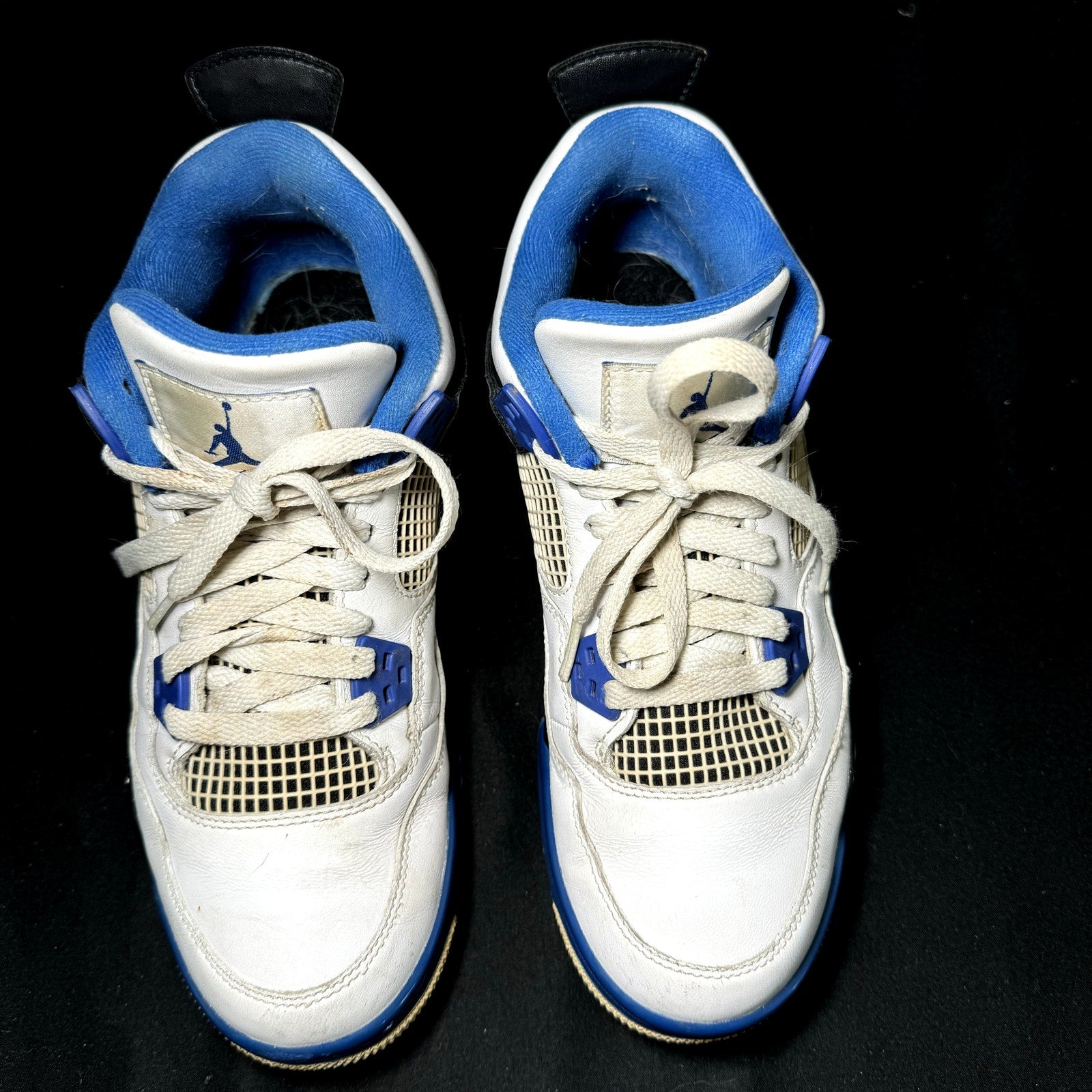 Air Jordan 4 Retro GS Motorsports Kids Shoes - Size 6.5
