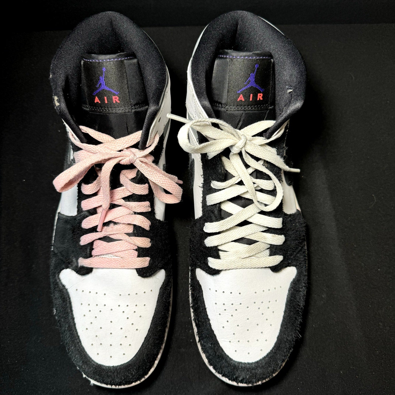 Air Jordan 1 Mid SE Varsity Purple Men's Shoes - Size 11