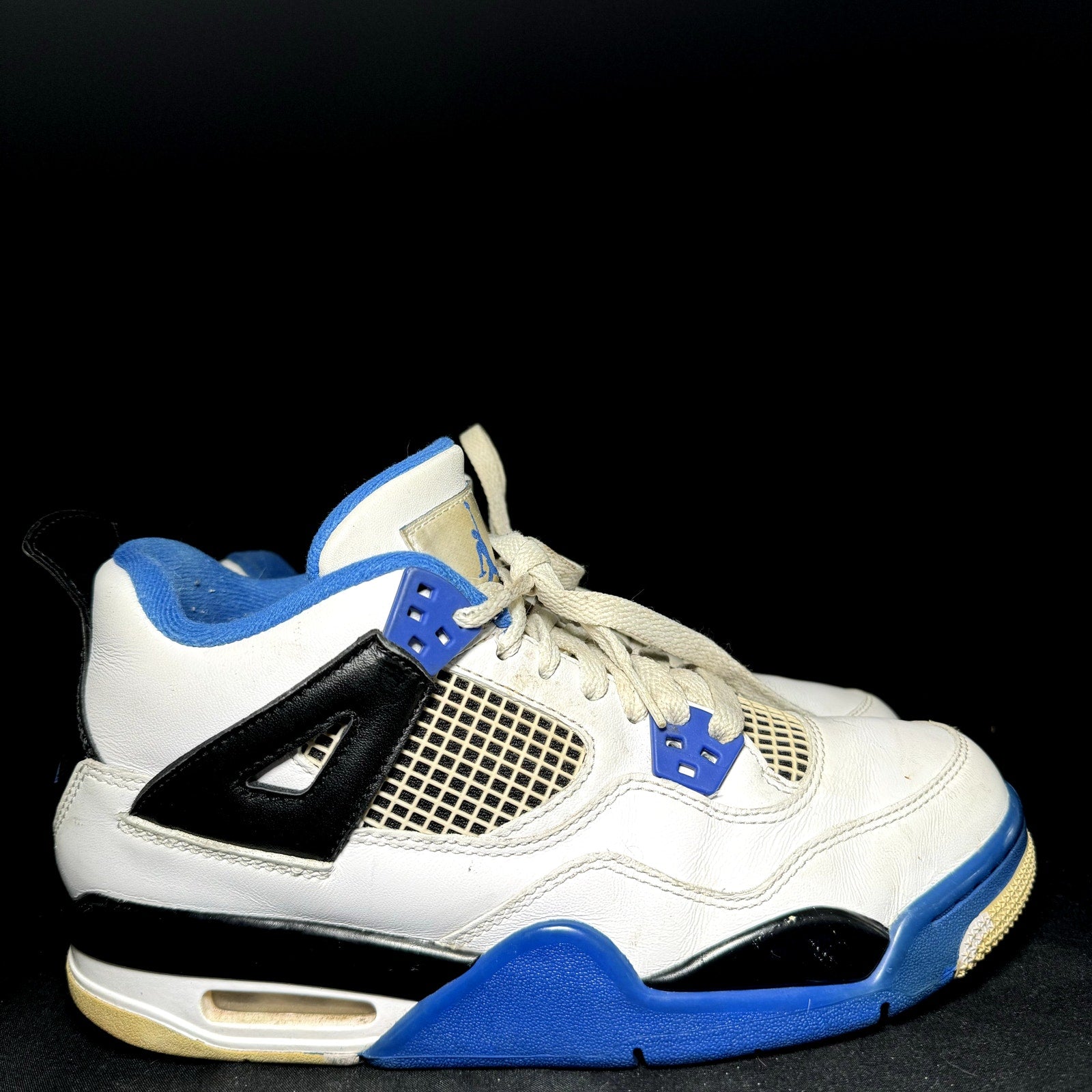 Air Jordan 4 Retro GS Motorsports Kids Shoes - Size 6.5