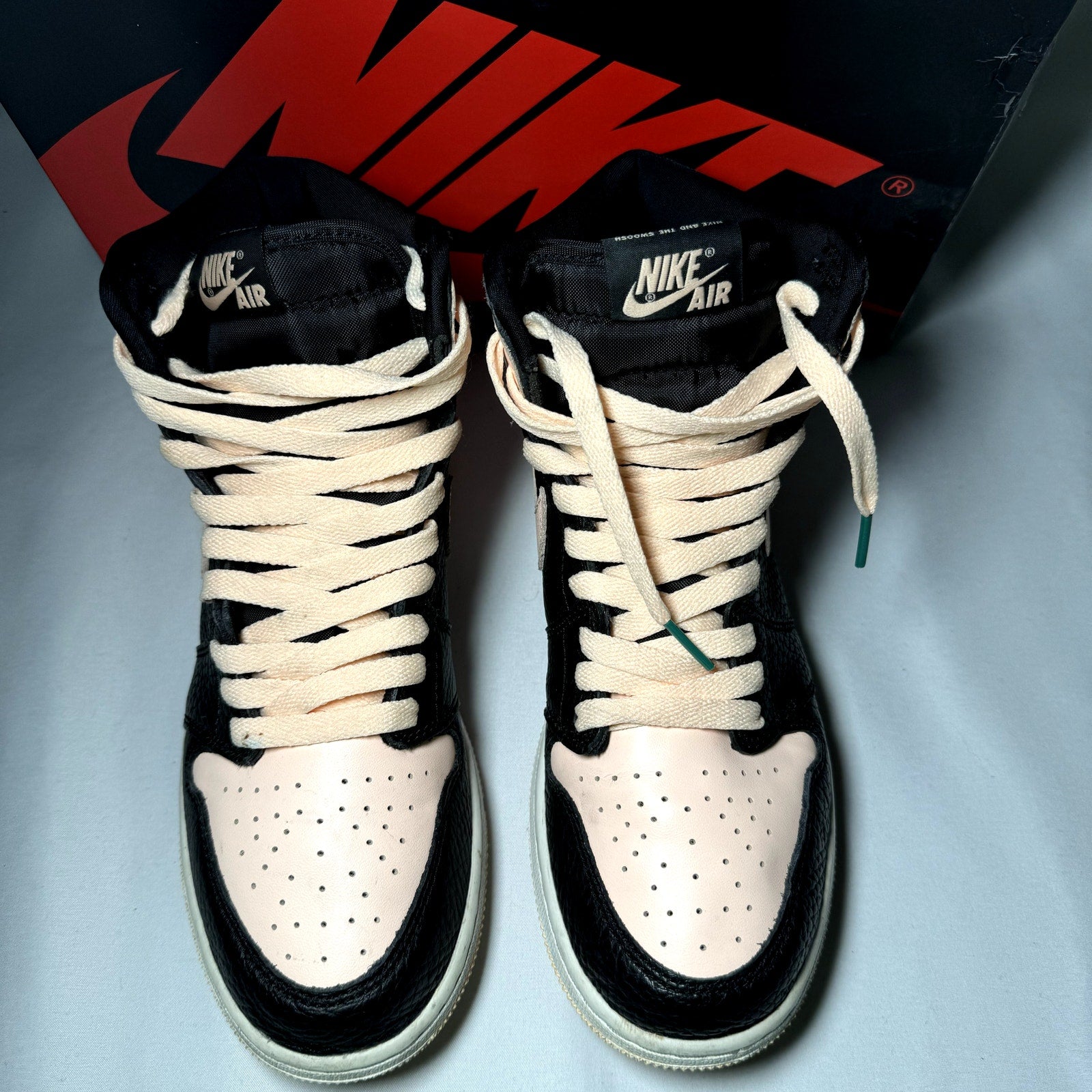 Air Jordan 1 Retro High OG GS Crimson Tint Kids Shoes - Size 6.5