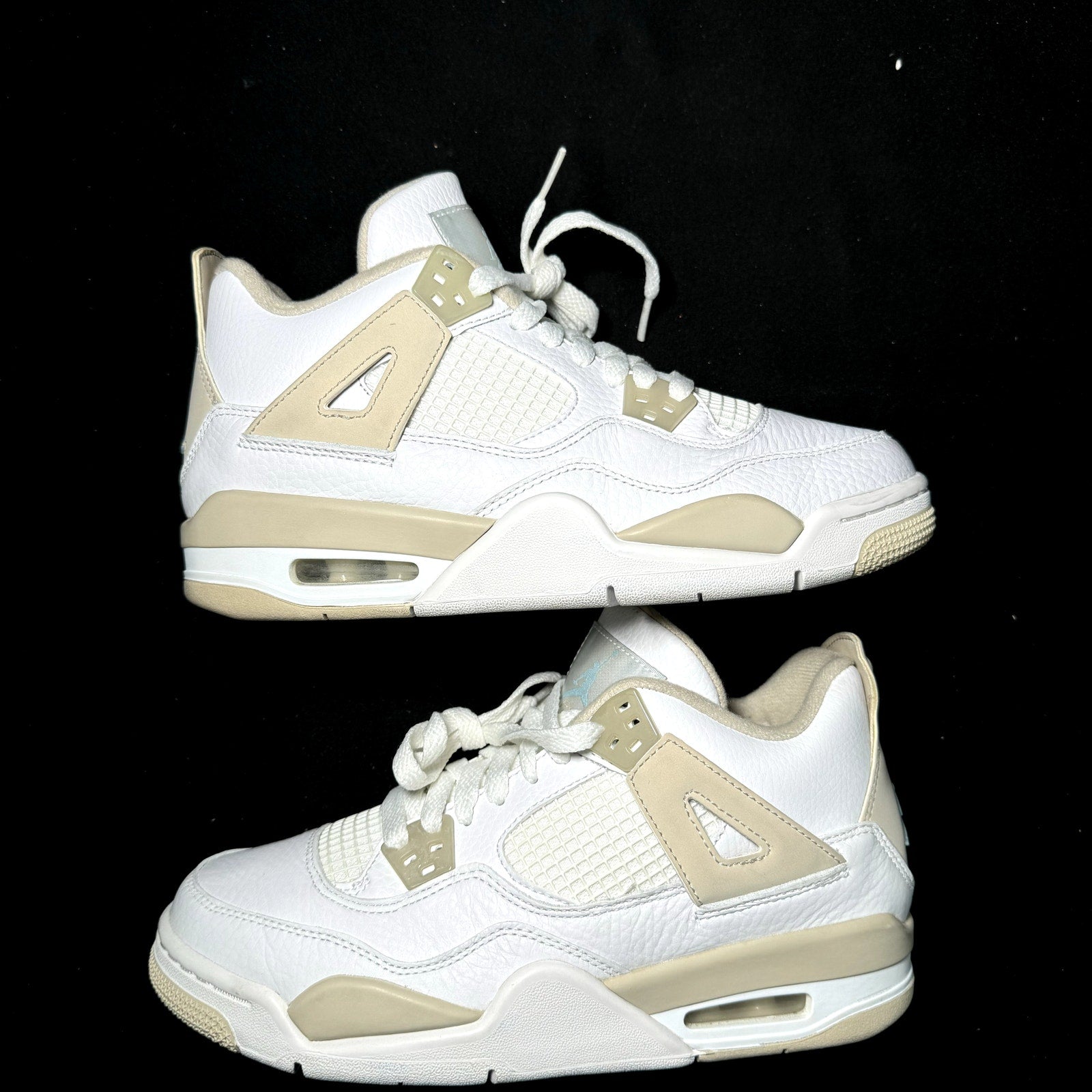 Air Jordan 4 Retro GS Linen 2017 Kids Shoes - Size 6