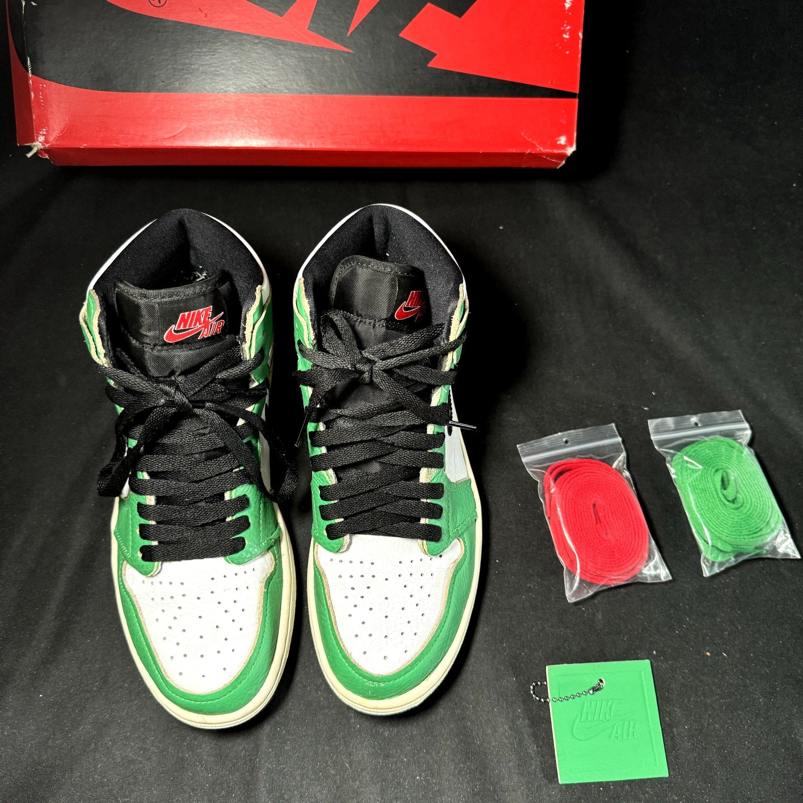 Air Jordan 1 High OG Lucky Green 2020 Women's Shoes - Size 7.5
