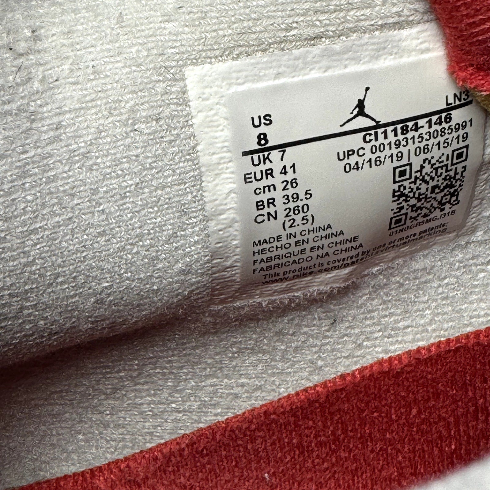 Air Jordan 4 Retro SE What The 4 2019 Men's Shoes - Size 8