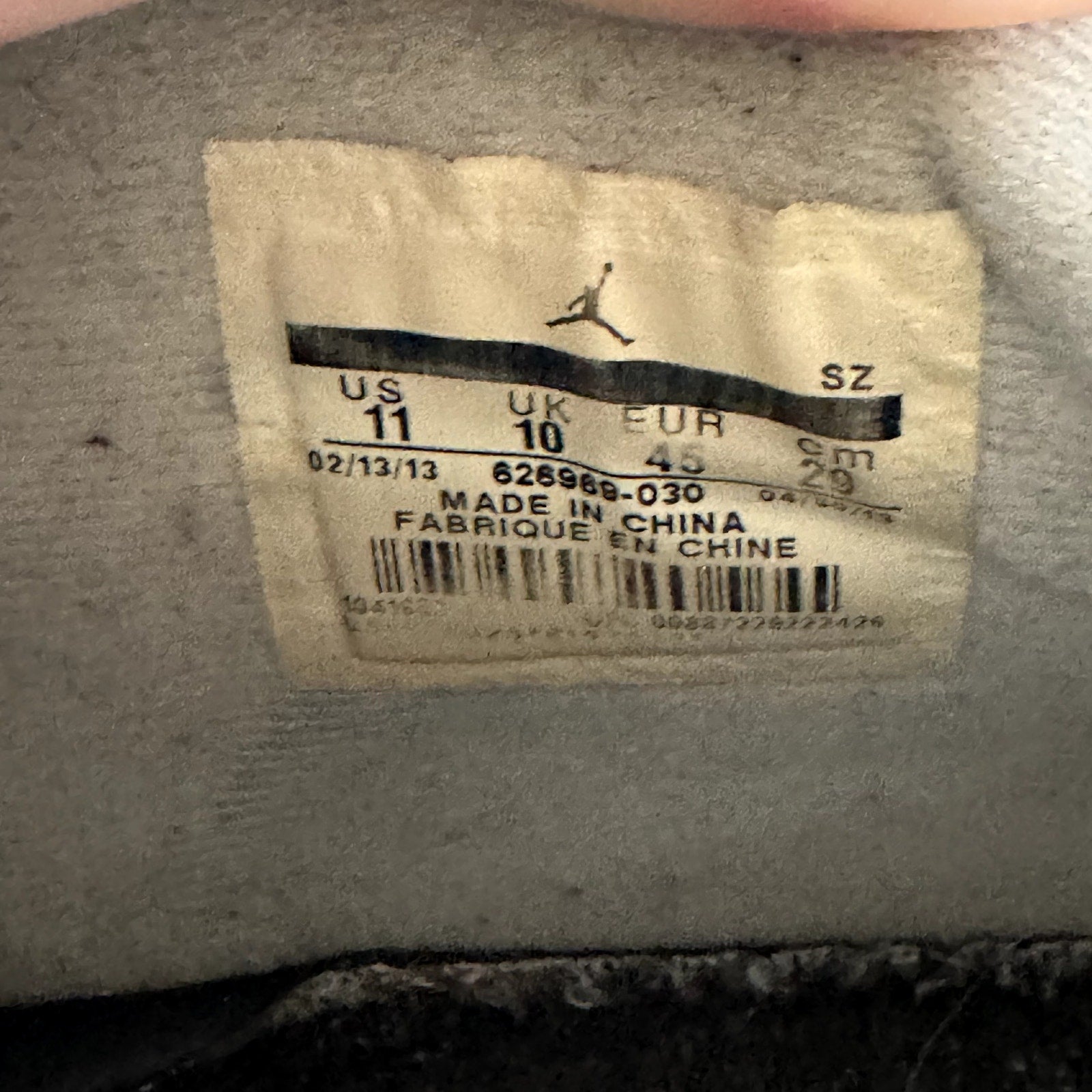 Air Jordan 4 Retro Fear 2013 Men's Shoes - Size 11