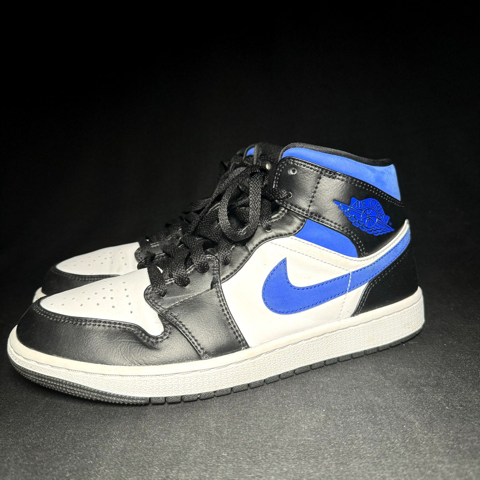 Air Jordan 1 Mid Racer Blue 2021 Men's Shoes - Size 9.5