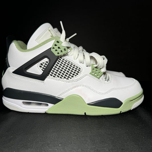 Air Jordan 4 Retro Seafoam Women's Shoes - Size 9.5
