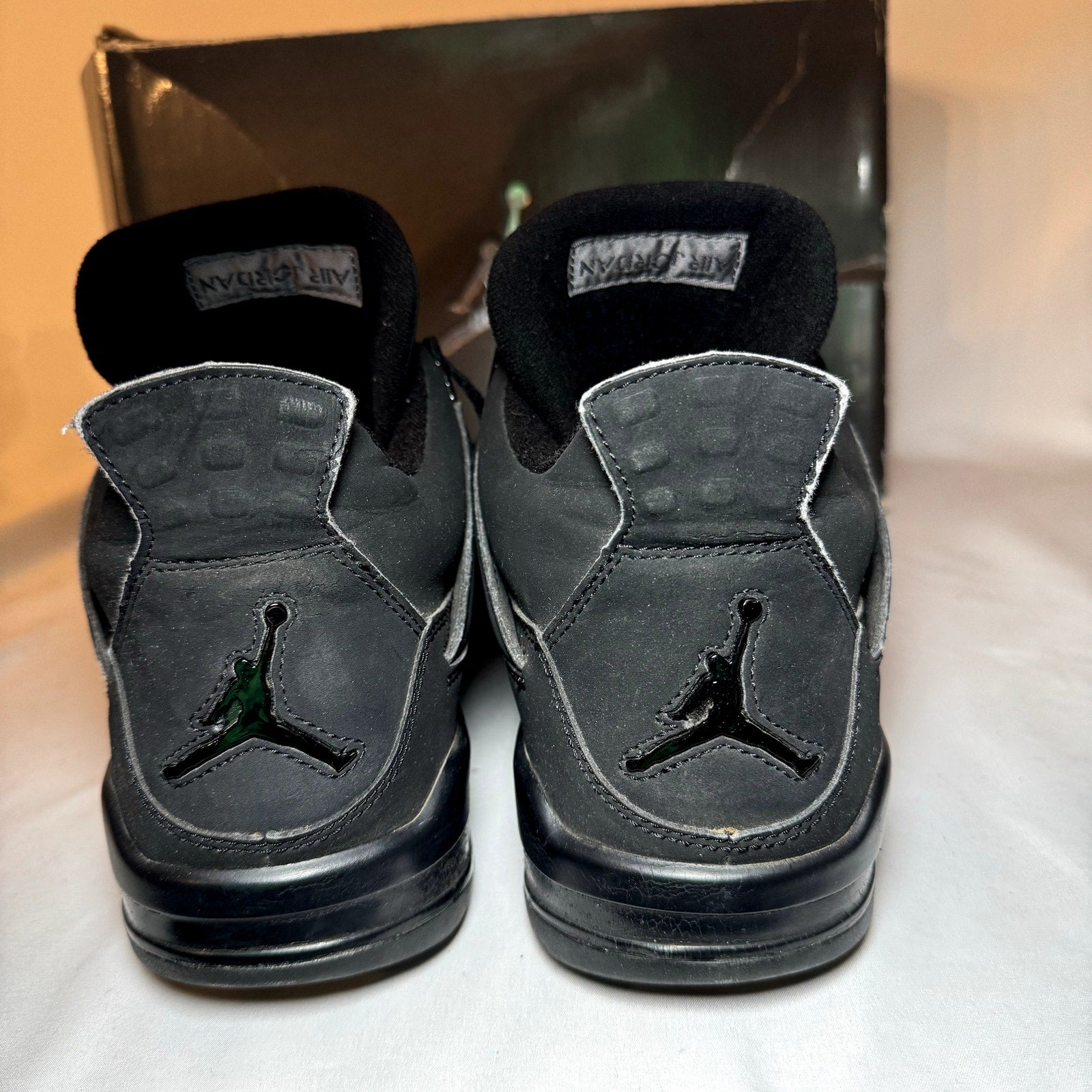Air Jordan 4 Retro Black Cat 2006 Men's Shoes - Size 12