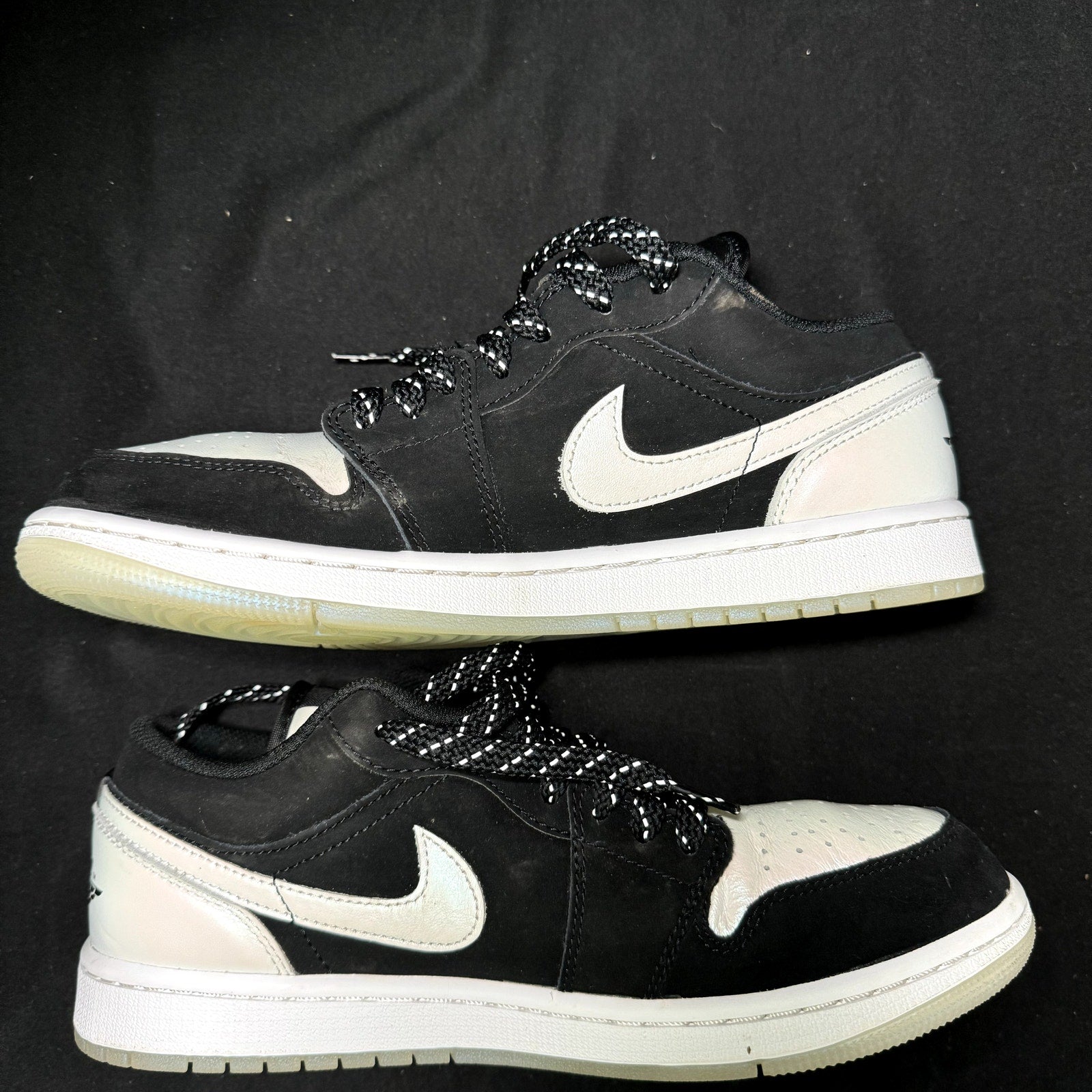 Air Jordan 1 Low SE Diamond Men's Shoes - Size 8.5
