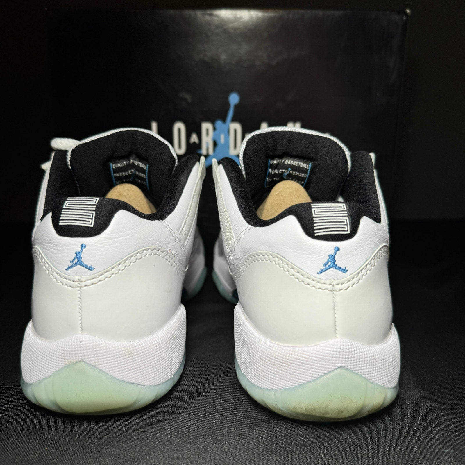 Air Jordan 11 Retro Low GS Legend Blue Kids Shoes - Size 4