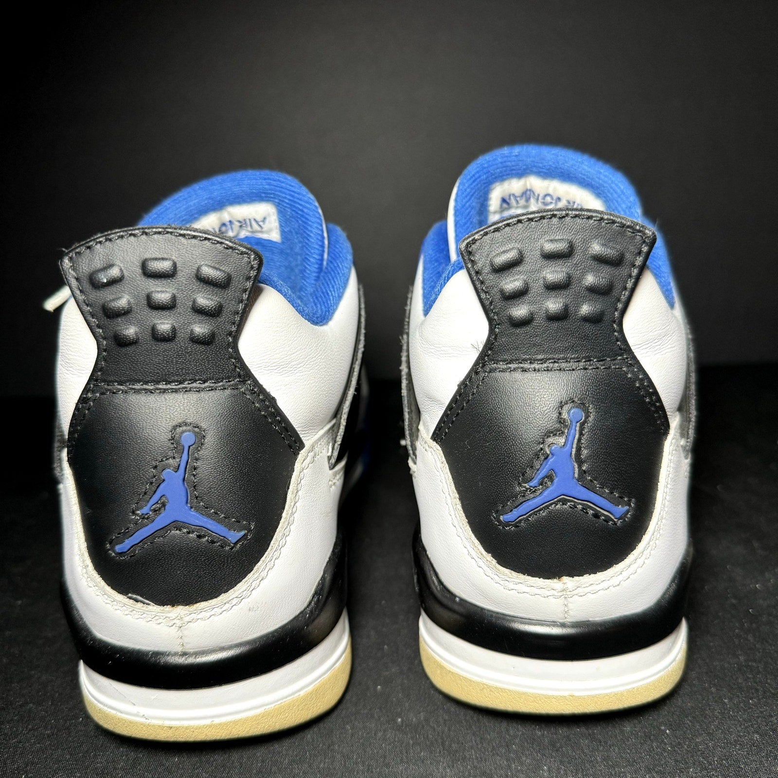 Air Jordan 4 Retro GS Motorsports Kids Shoes - Size 7