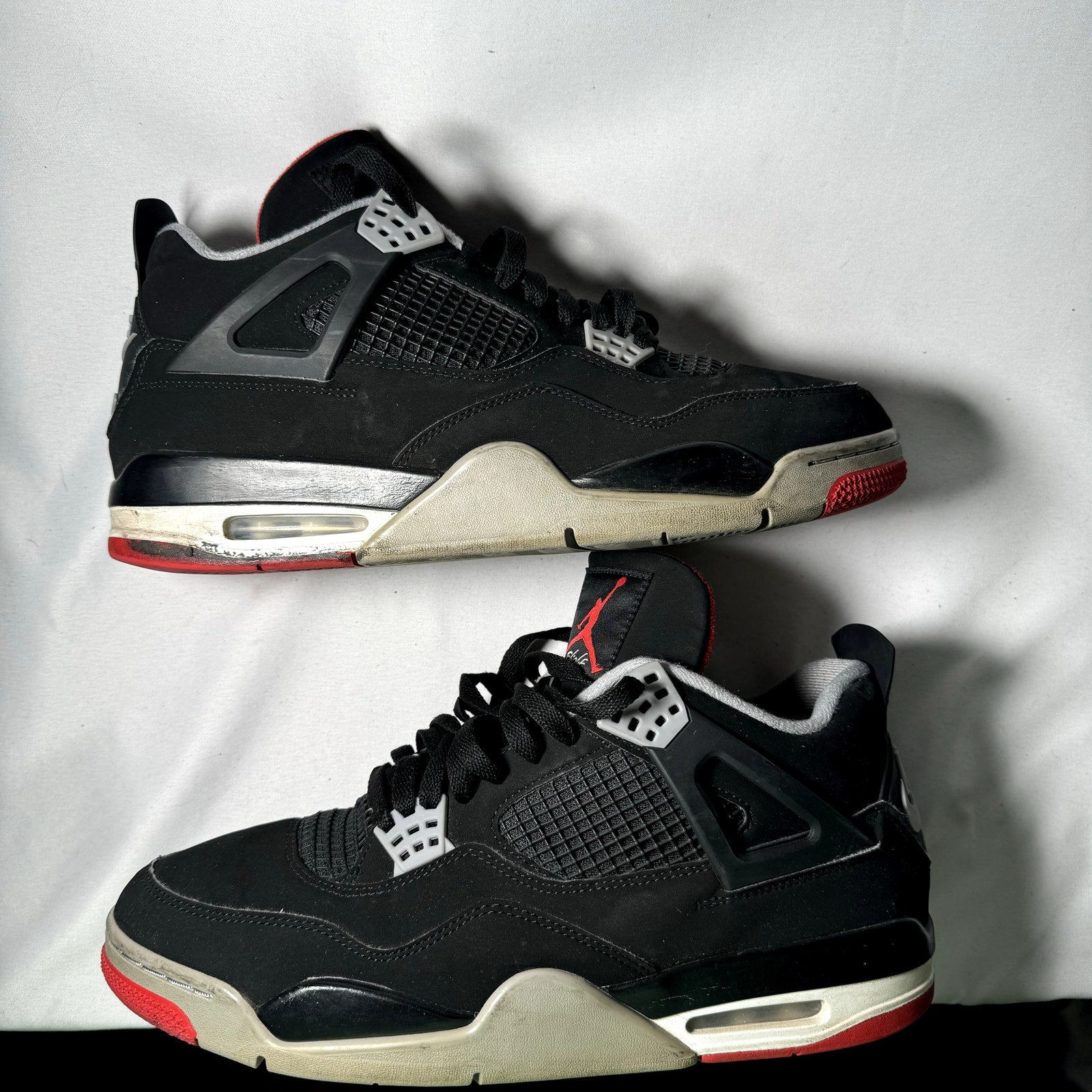 Air Jordan 4 Retro OG Bred 2019 Men's Shoes - Size 12