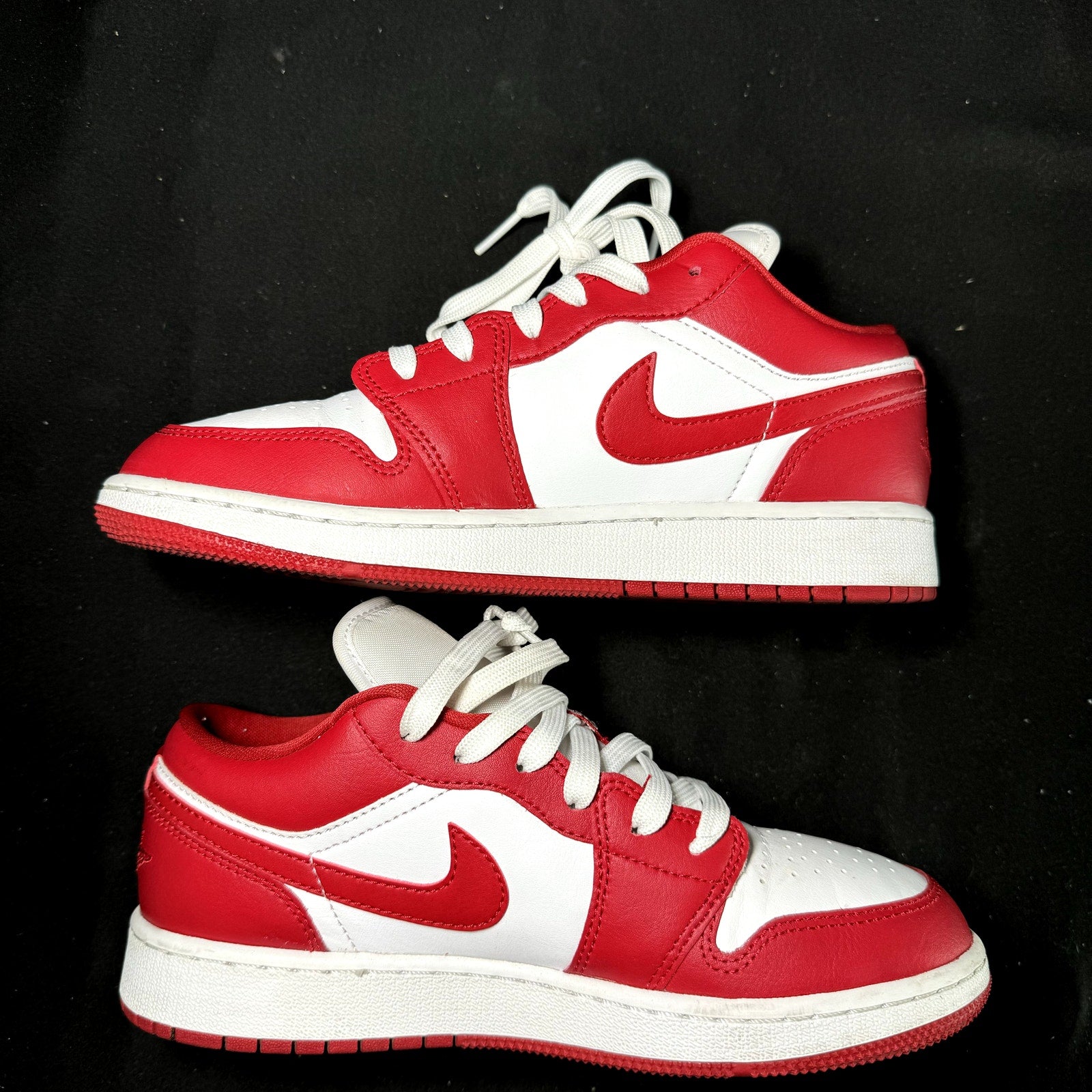 Air Jordan 1 Low GS Gym Red 2020 Kids Shoes - Size 5