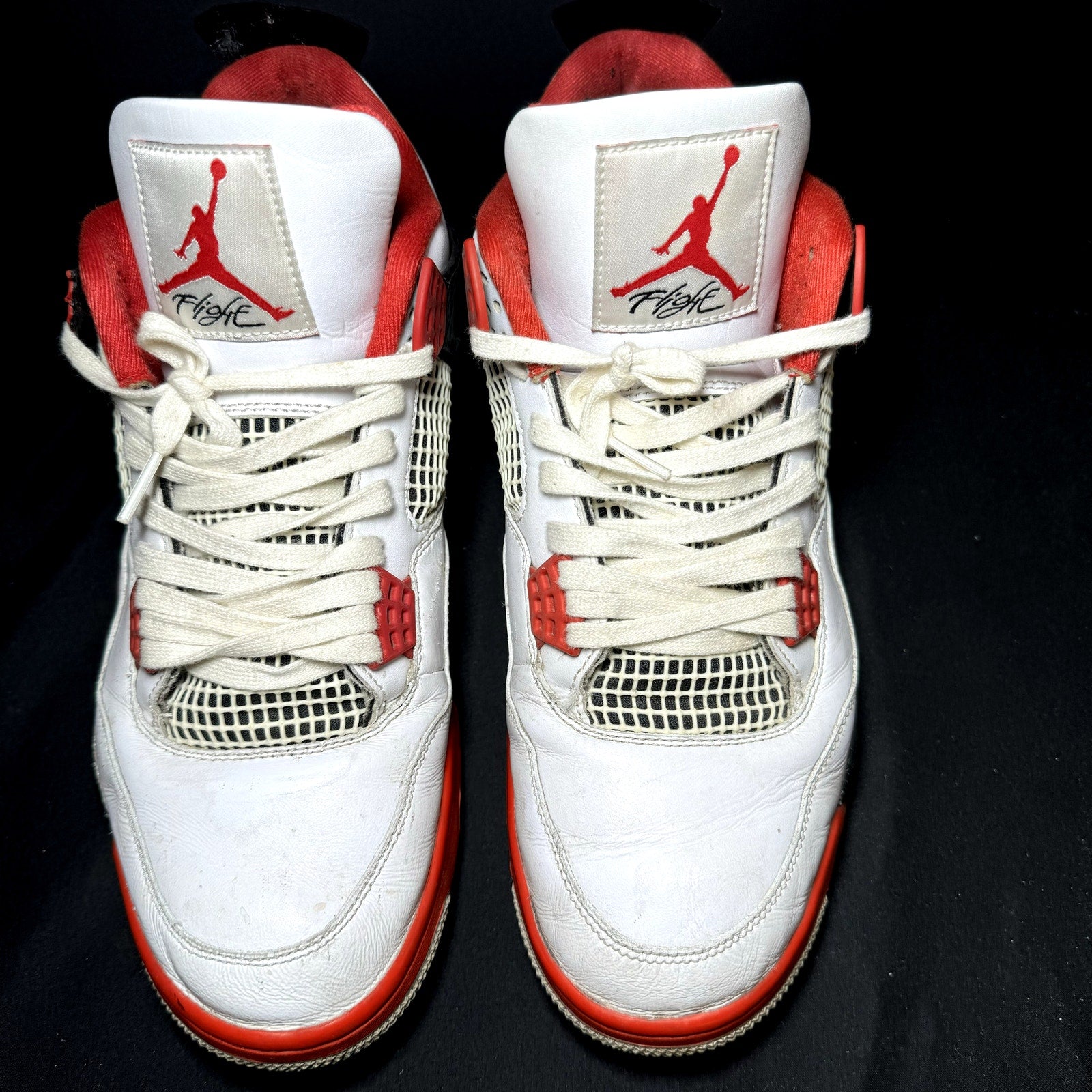 Air Jordan 4 Retro OG Fire Red 2020 Men's Shoes - Size 12