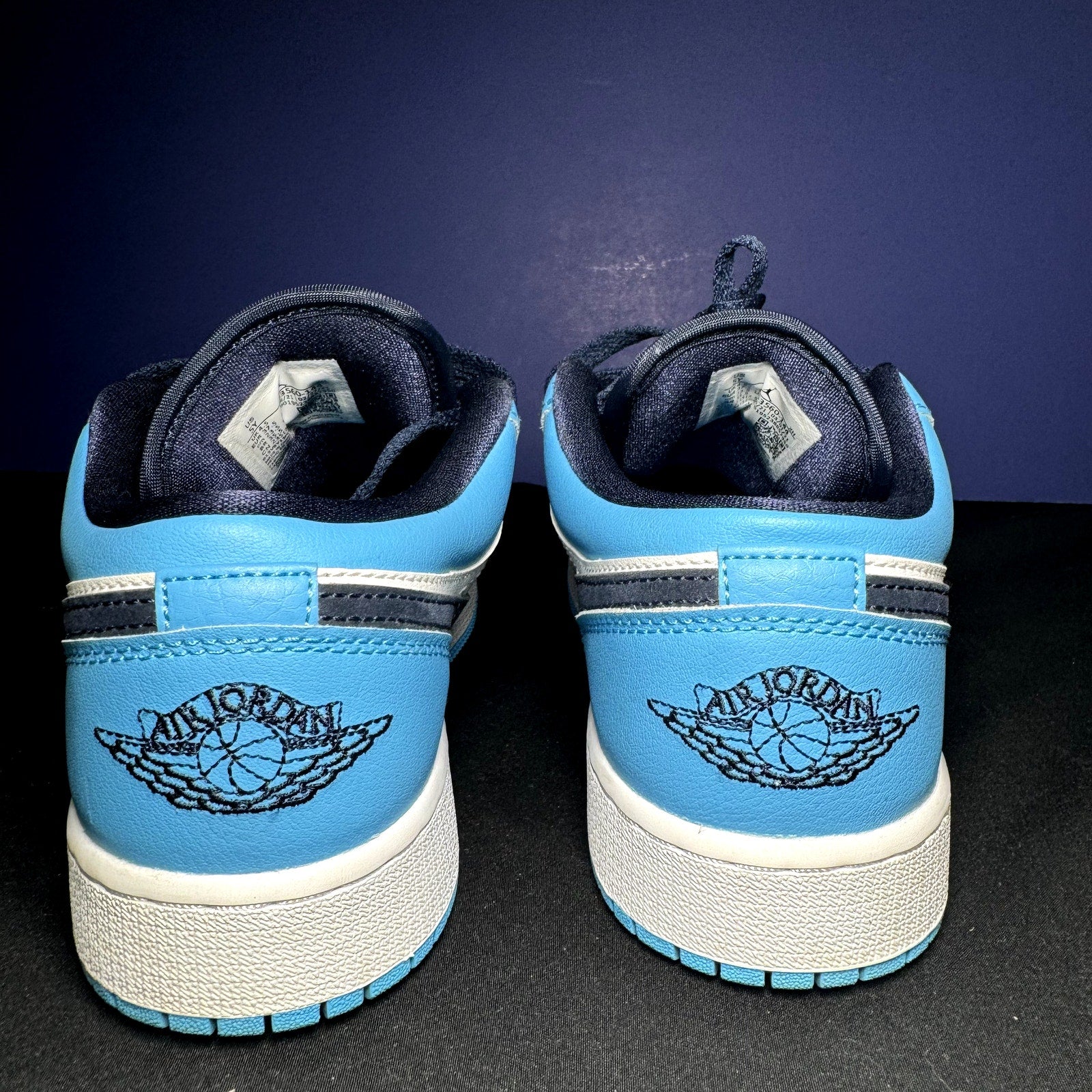 Air Jordan 1 Low GS UNC Kids Shoes - Size 5