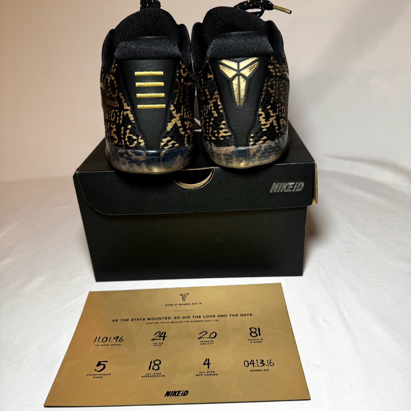 Nike Kobe 11 Mamba Day iD Men's Shoes - Size 10.5