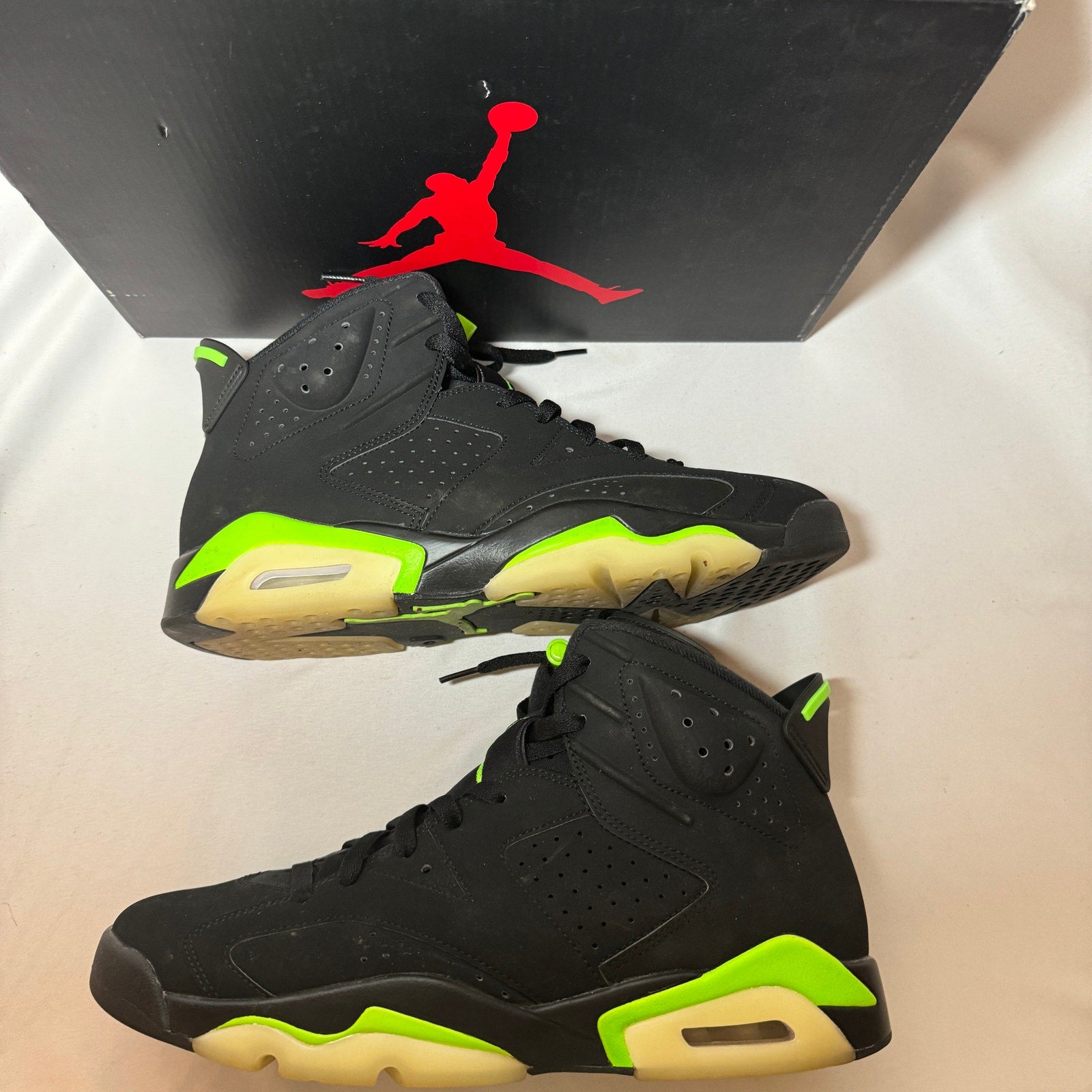 Air Jordan 6 Retro Electric Green Men's Shoes - Size 11.5