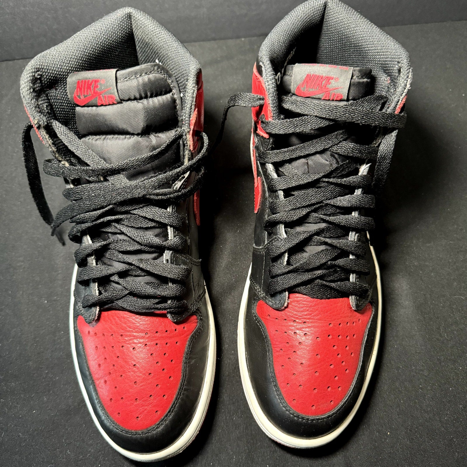Air Jordan 1 Retro High OG Banned 2016 Men's Shoes - Size 10