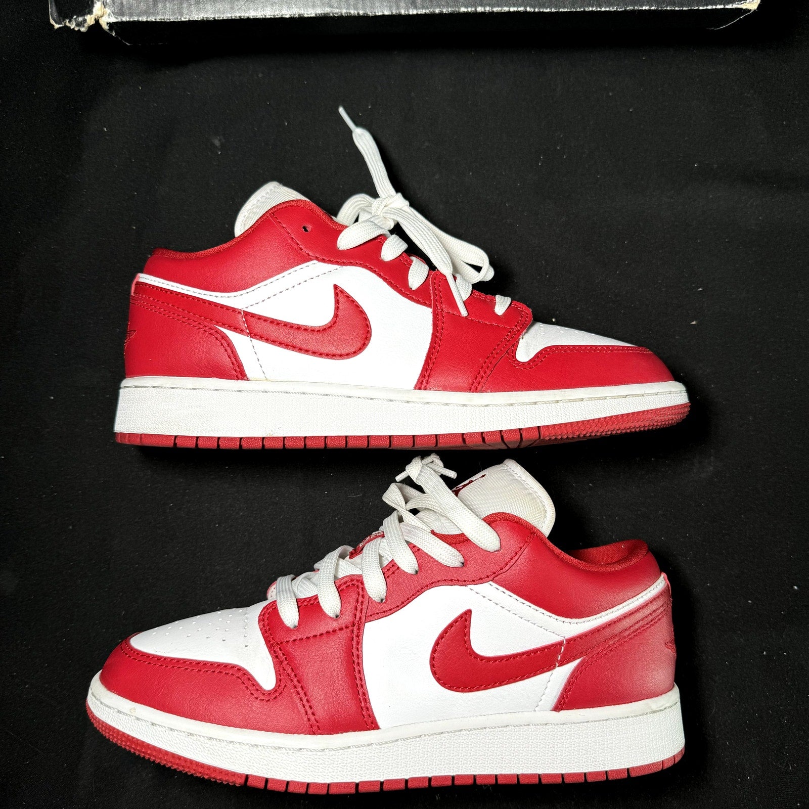Air Jordan 1 Low GS Gym Red 2020 Kids Shoes - Size 5