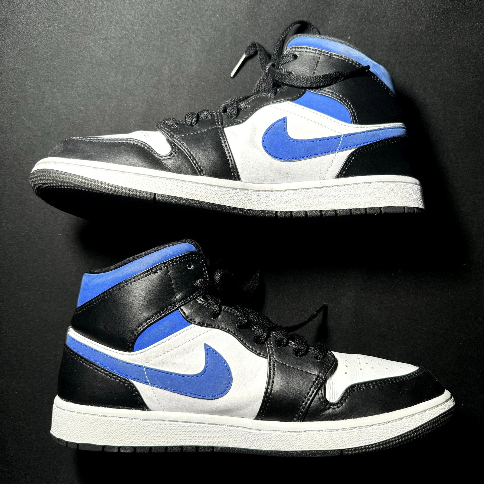 Air Jordan 1 Mid Racer Blue 2021 Men's Shoes - Size 9.5