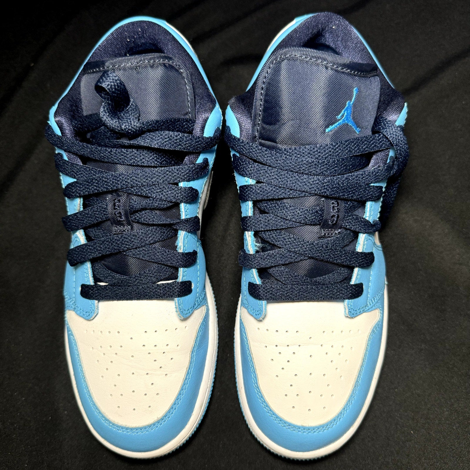 Air Jordan 1 Low GS UNC Kids Shoes - Size 5