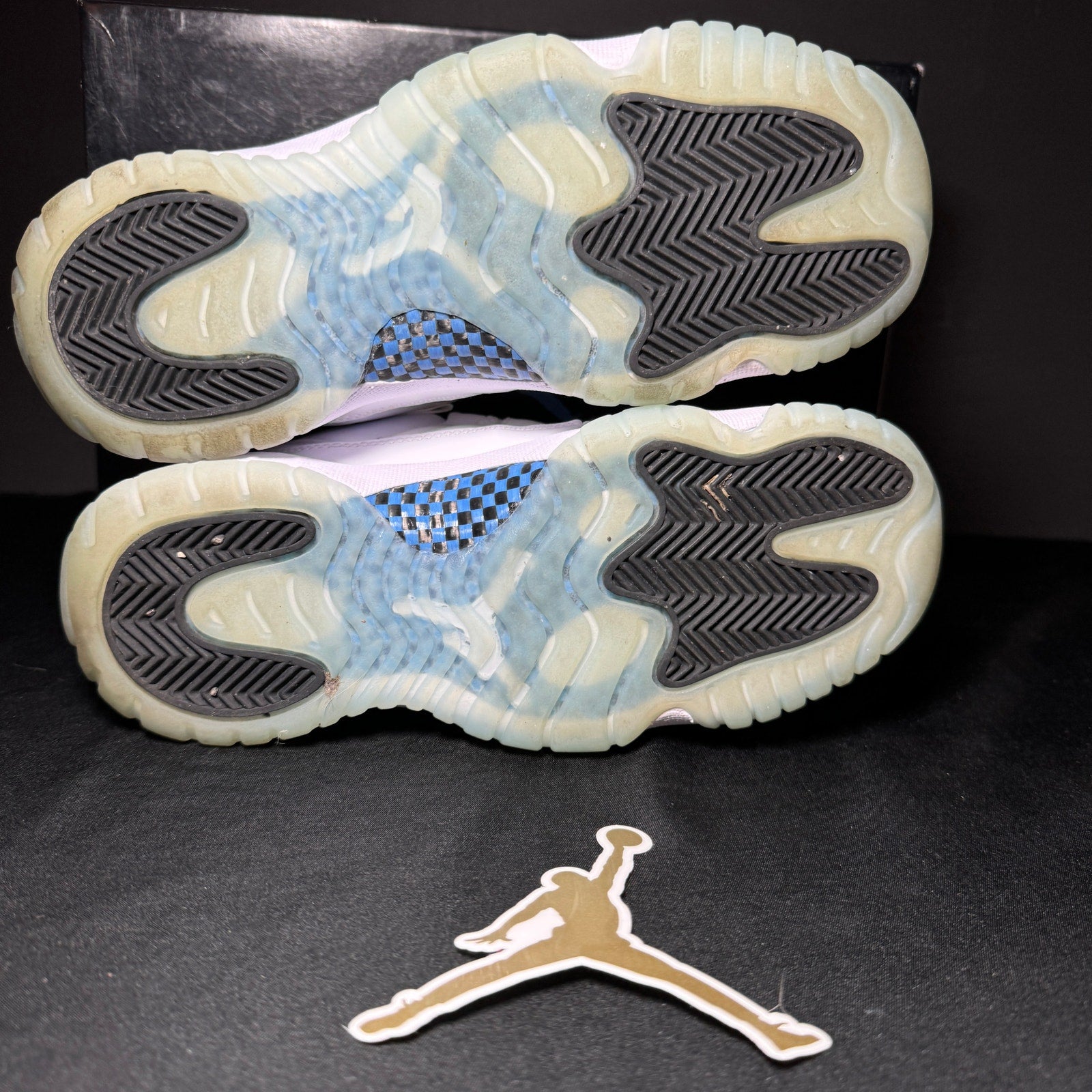 Air Jordan 11 Retro Low GS Legend Blue Kids Shoes - Size 4