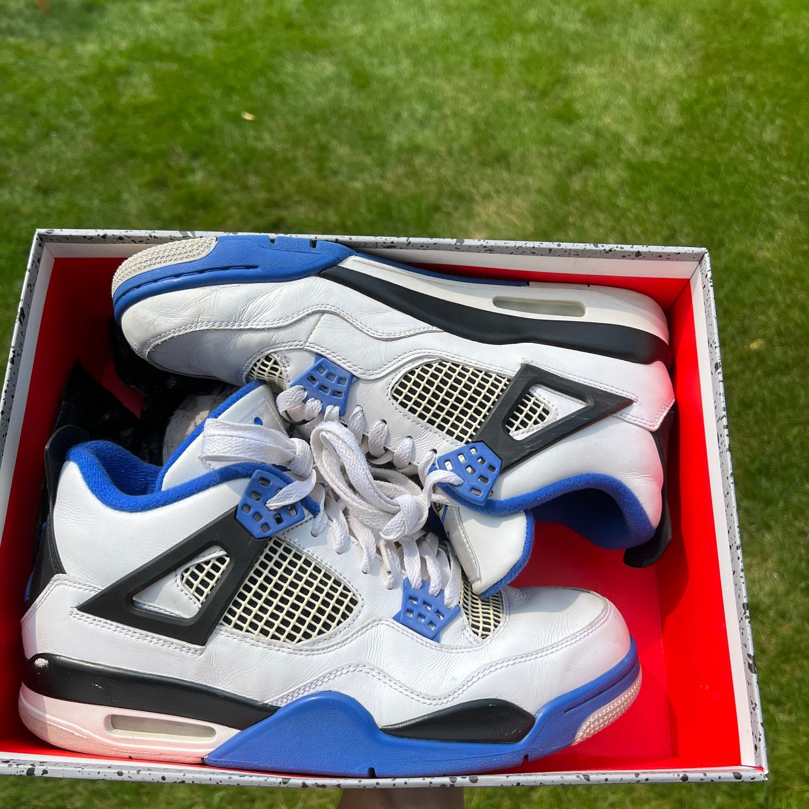 Air Jordan 4 Retro Motorsports Men's Shoes - Size 10