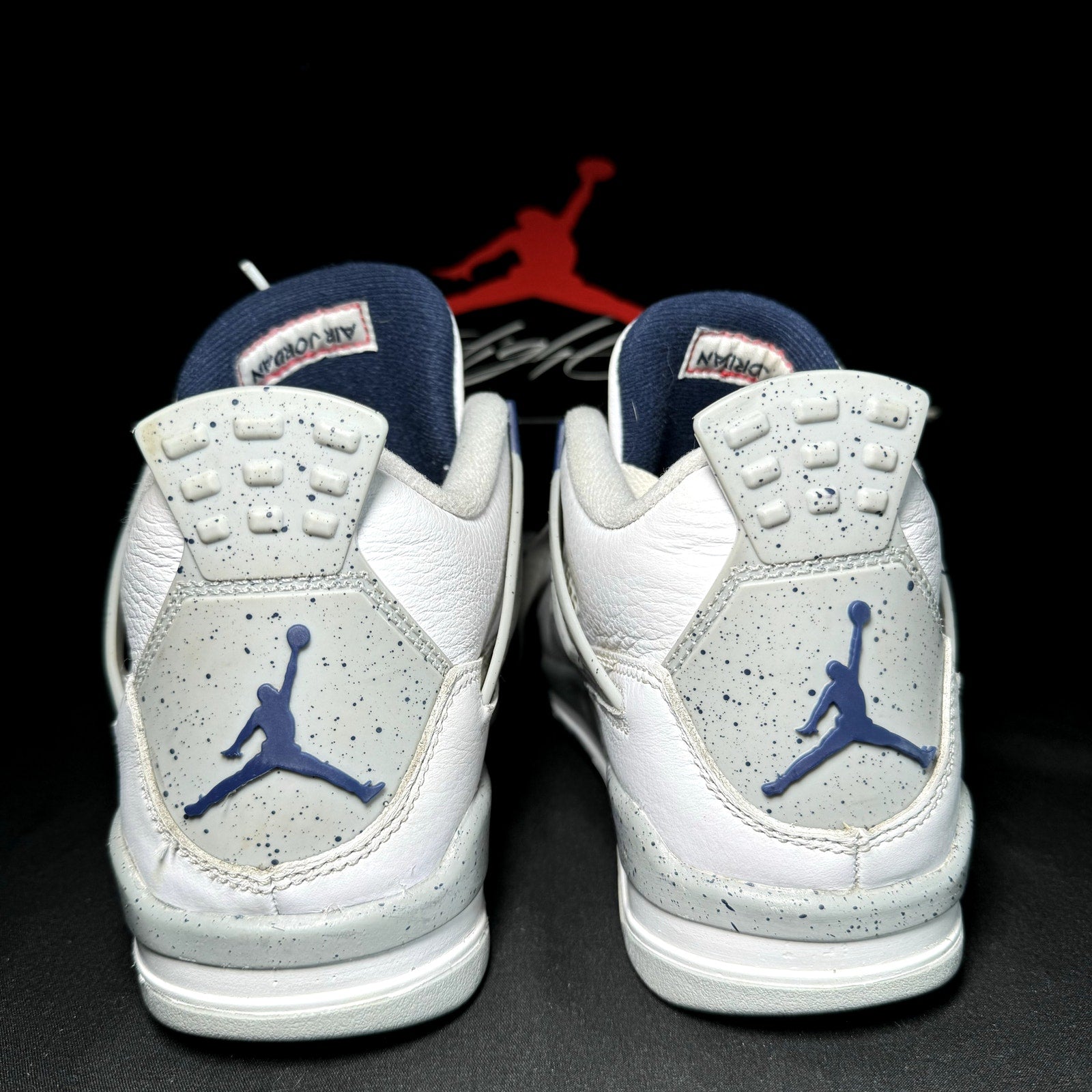 Air Jordan 4 Retro GS Midnight Navy 2022 Kids Shoes  - Size 6.5