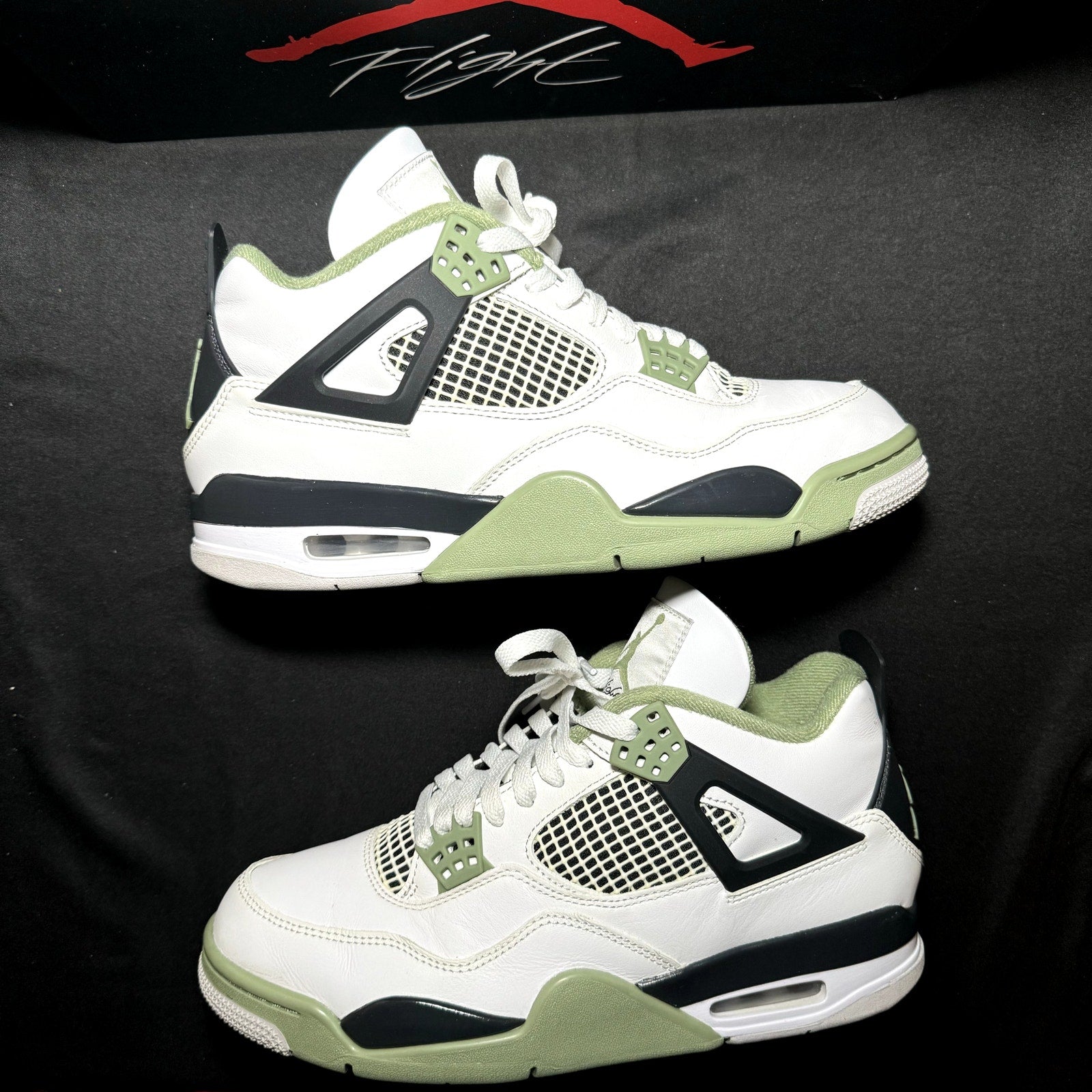 Air Jordan 4 Retro Seafoam Women's Shoes - Size 10.5