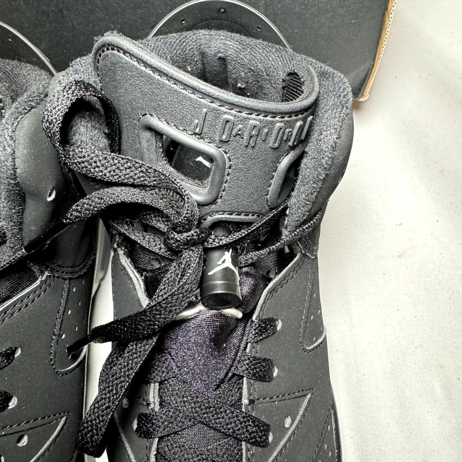 Air Jordan 6 Retro GS Chrome Kids Shoes - Size 7