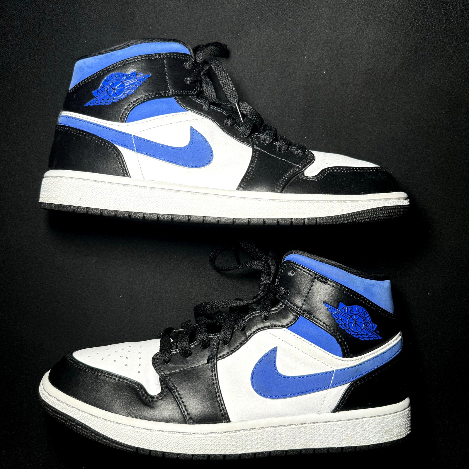 Air Jordan 1 Mid Racer Blue 2021 Men's Shoes - Size 9.5