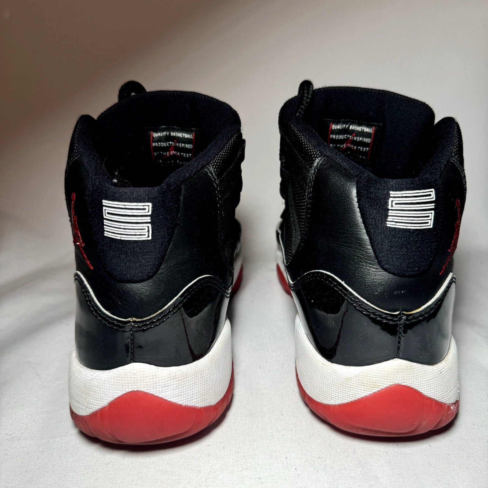 Air Jordan 11 Retro GS Bred 2019 Kids Shoes - Size 7