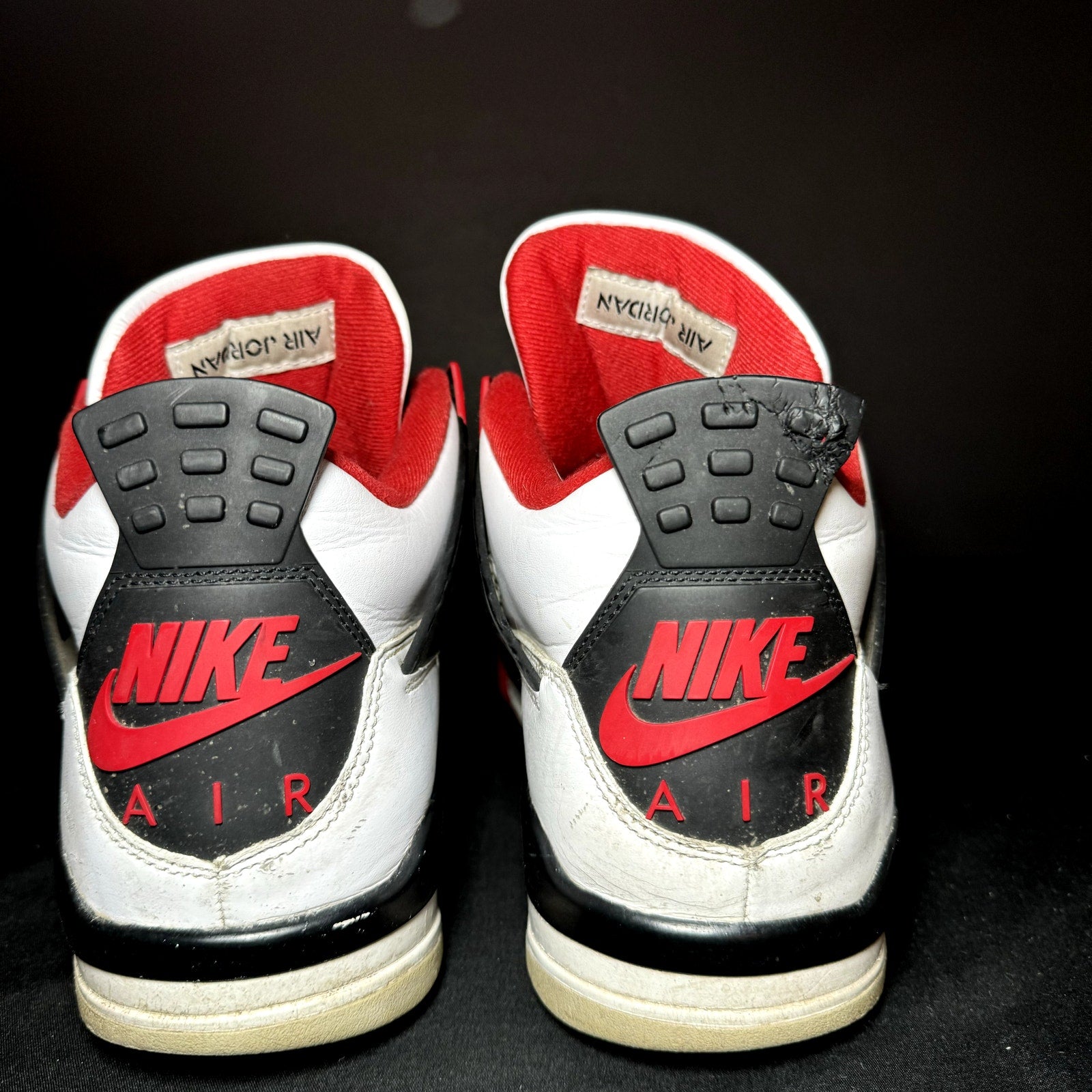 Air Jordan 4 Retro OG Fire Red 2020 Men's Shoes - Size 12