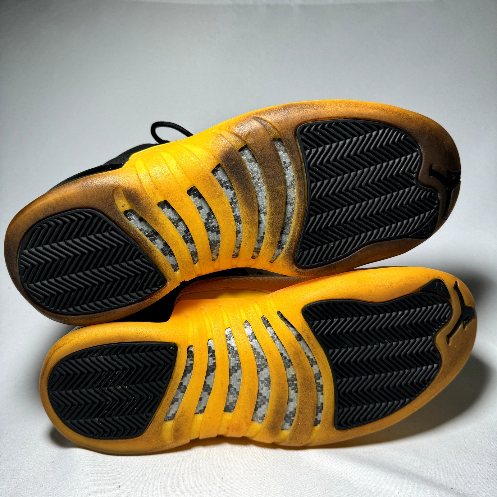 Air Jordan 12 Retro University Gold Men's Shoes - Size 9.5