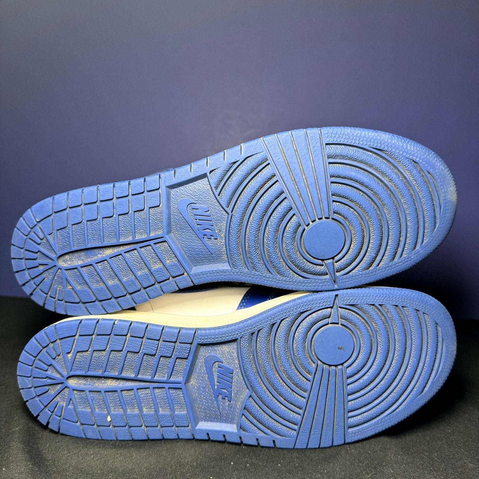 Air Jordan 1 High OG BG Storm Blue Kids Shoes - Size 7